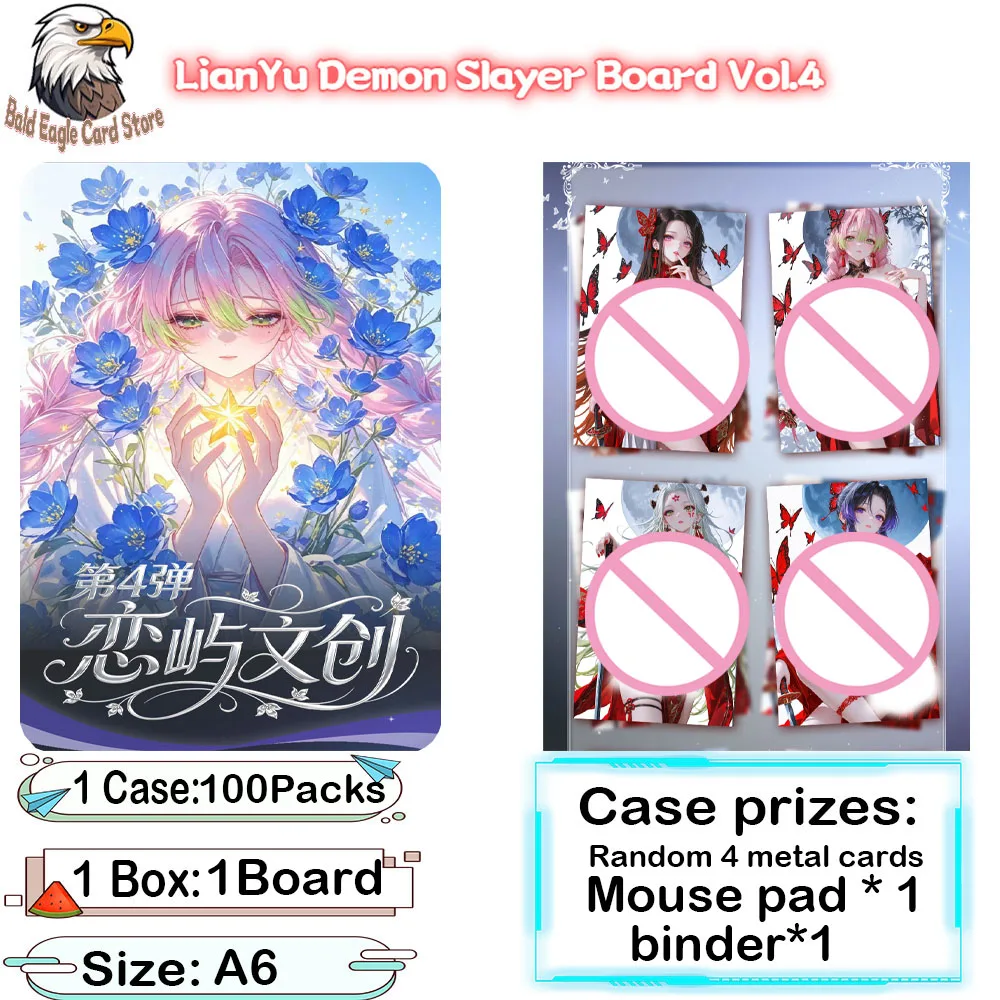 Wholesale 2026 Newest LianYu Creative Studio Goddess Demon Slayer Waifu Boards A6 Size Color Paper Children Toy Gift
Wholesale 2026 Newest LianYu Creative Studio Goddess Demon Slayer Waifu Boards A6 Size Color Paper Children Toy Gift