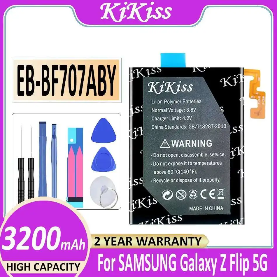 Для Samsung Galaxy Z Flip 5G 3200 мАч аккумулятор мобильного телефона надежный источник питания EB-BF707ABY безопасный
Для Samsung Galaxy Z Flip 5G 3200 мАч аккумулятор мобильного телефона надежный источник питания EB-BF707ABY безопасный