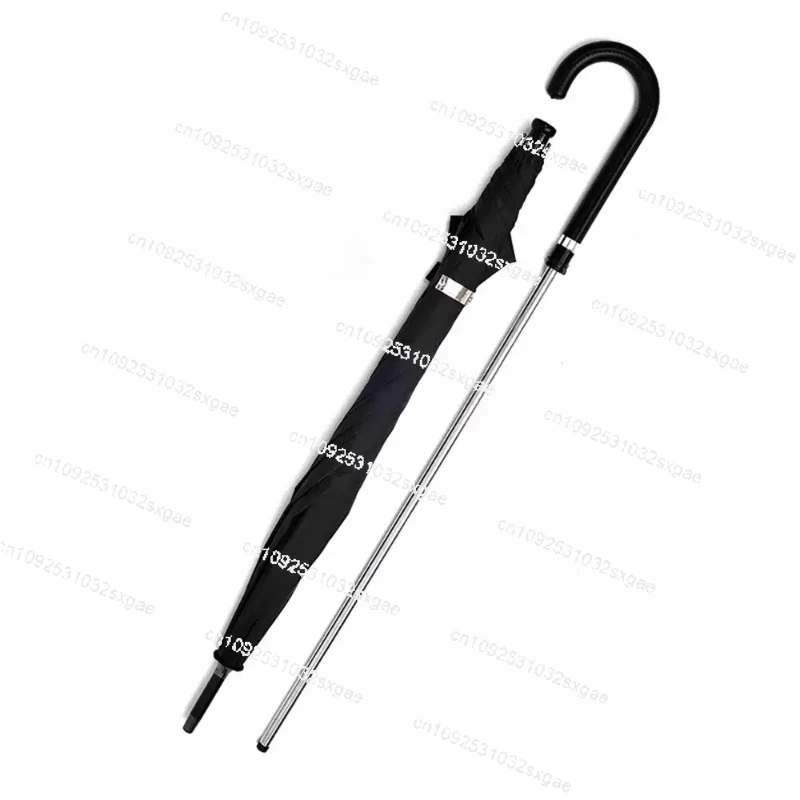 Long-handle straight pole dual-purpose black rubber sunshade and sun protection
Long-handle straight pole dual-purpose black rubber sunshade and sun protection