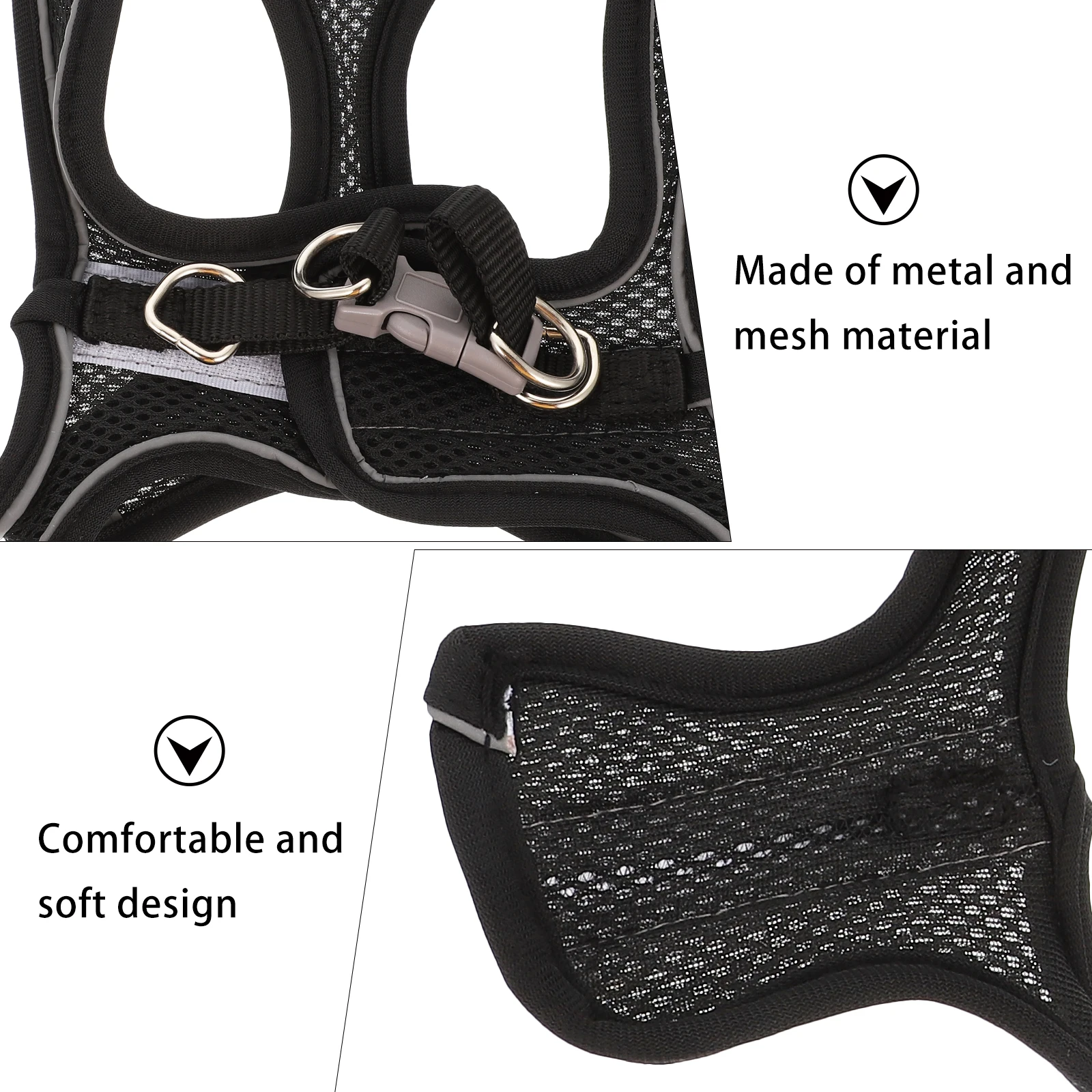 1Set Cat Harness Leash Soft Adjustable Lightweight Pet Traction Rope Collar Set Outdoor Walking Kit Cat Harness Leash
1Set Cat Harness Leash Soft Adjustable Lightweight Pet Traction Rope Collar Set Outdoor Walking Kit Cat Harness Leash