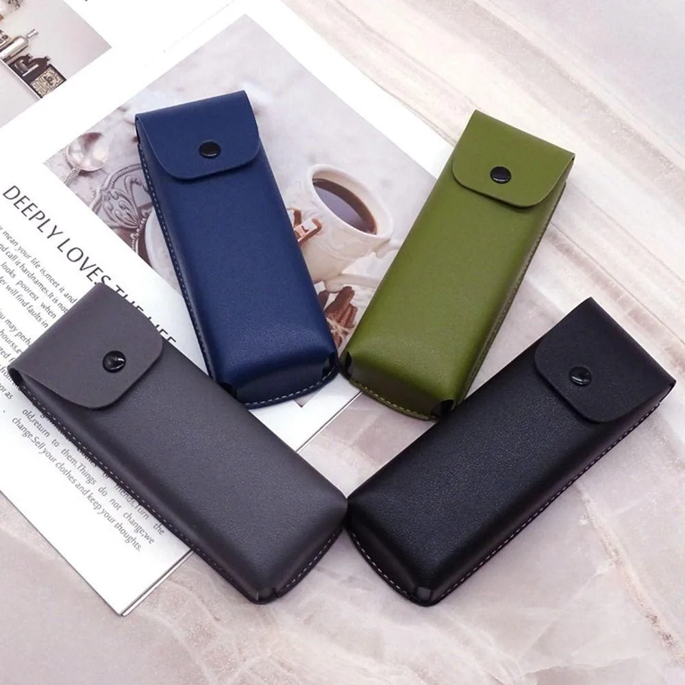 New PU Leather Eyewear Bag Snap Button Soft Glasses Storage Box Sunglasses Case Accessories Portable Eyeglass Box
New PU Leather Eyewear Bag Snap Button Soft Glasses Storage Box Sunglasses Case Accessories Portable Eyeglass Box