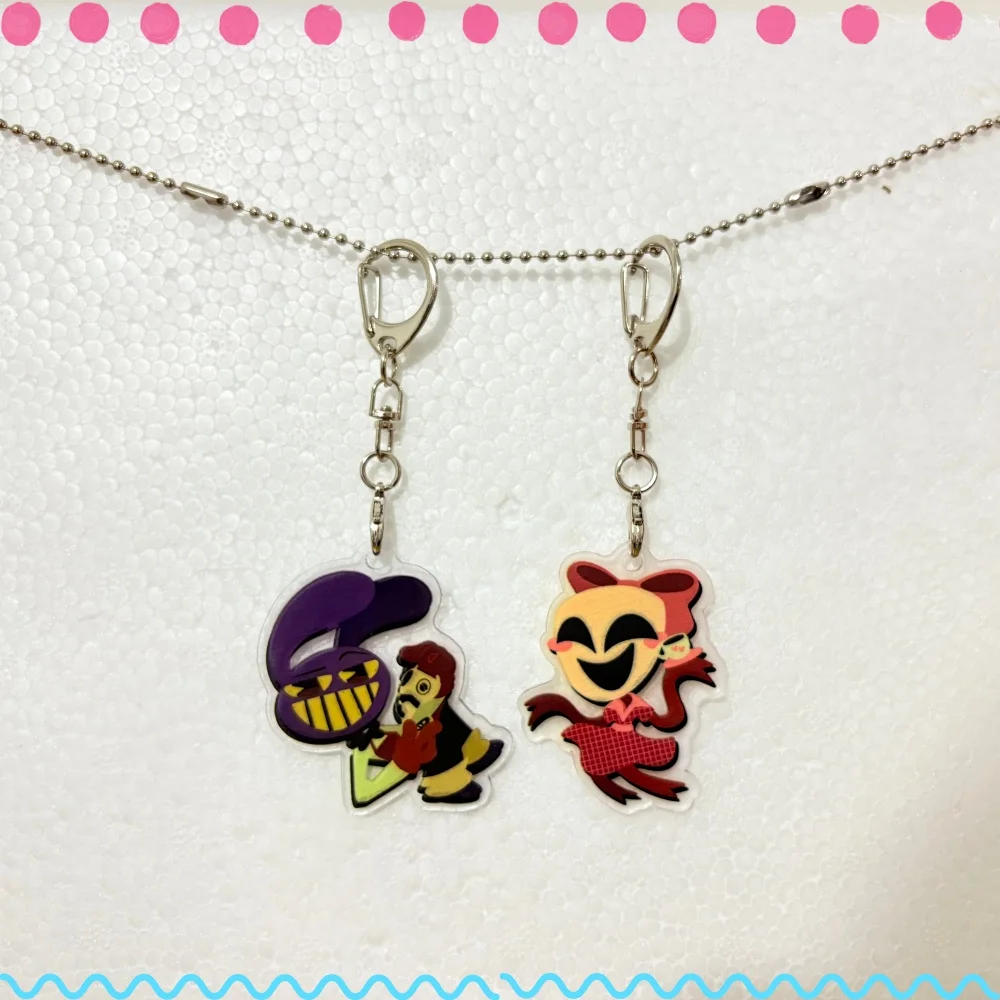 Anime Peripheral TADC Pomni Jax Caine Zooble Gangle Ragatha Acrylic KeyChain Cartoon Series Decoration Pendant Exquisite Gift
Anime Peripheral TADC Pomni Jax Caine Zooble Gangle Ragatha Acrylic KeyChain Cartoon Series Decoration Pendant Exquisite Gift