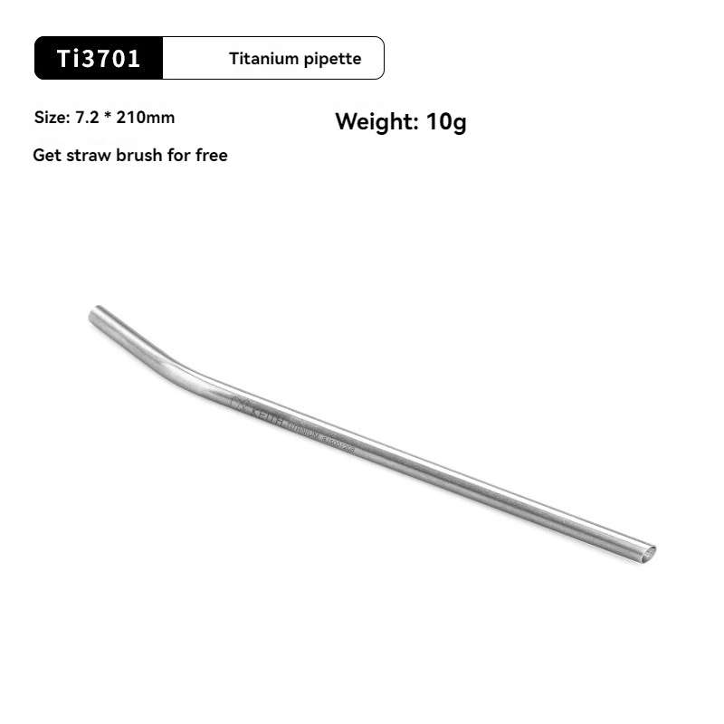Titanium straw heat resistant lightweight healthy outdoor camping household drinking milk tea juice drink
Titanium straw heat resistant lightweight healthy outdoor camping household drinking milk tea juice drink