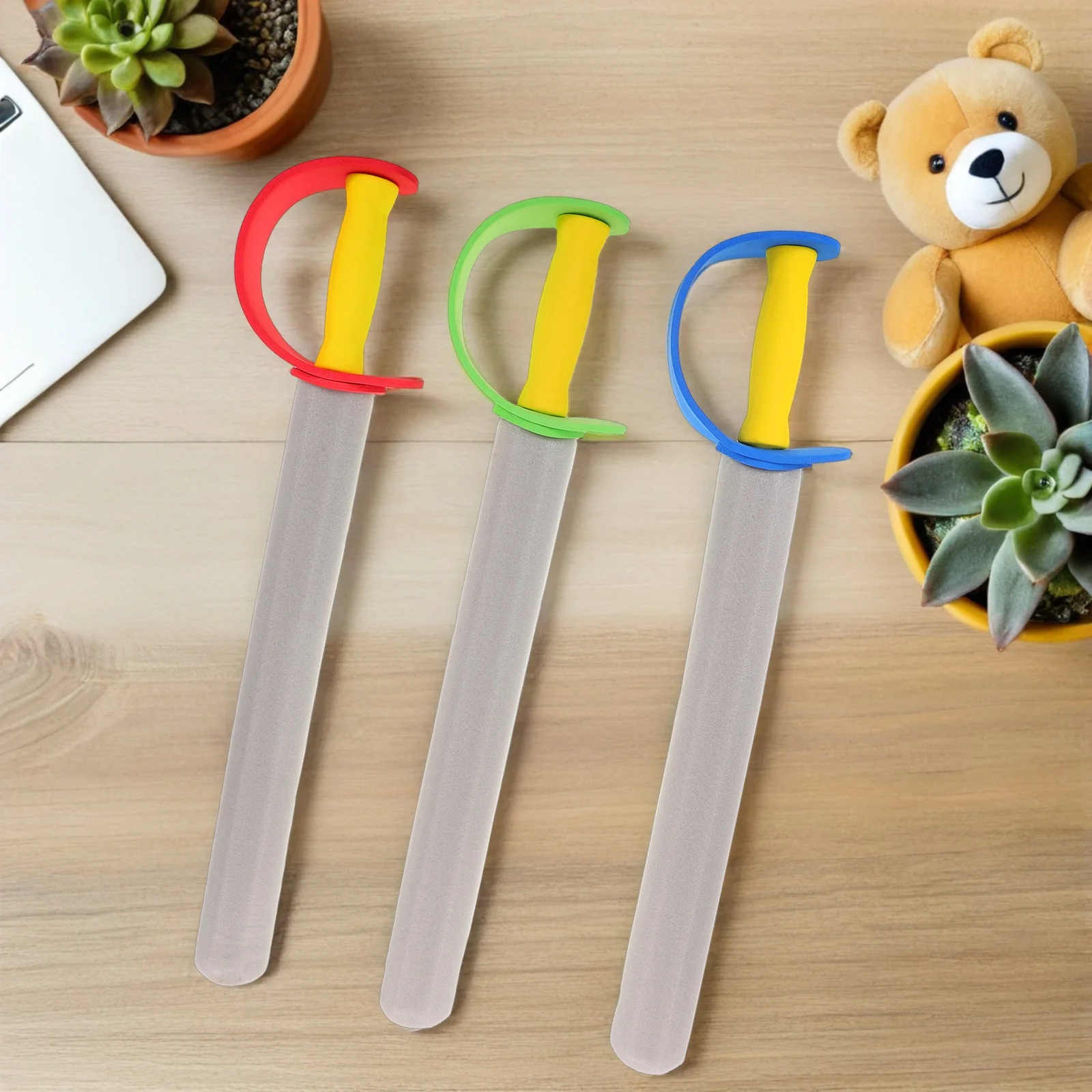 3Pcs Kids Training Swords Foam Medieval Sword Props for Children Play Fighting Party Performance Costume Stage Activity Safe
3Pcs Kids Training Swords Foam Medieval Sword Props for Children Play Fighting Party Performance Costume Stage Activity Safe