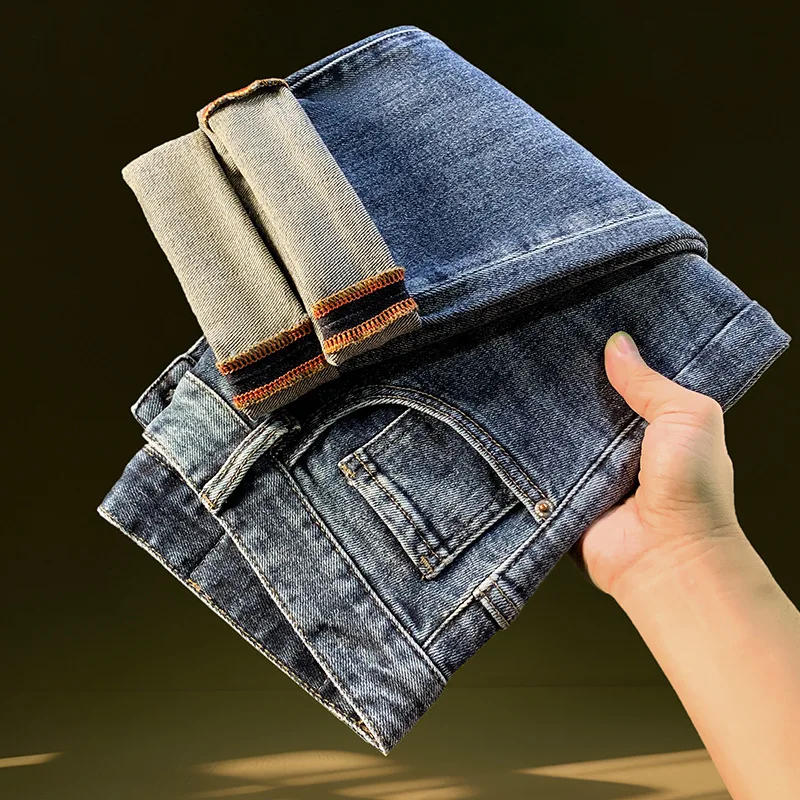 2025 Autumn Men's Jeans Trendy New Style Simple Fashion Versatile Casual Pants Slim fit Small Leg Pants
2025 Autumn Men's Jeans Trendy New Style Simple Fashion Versatile Casual Pants Slim fit Small Leg Pants