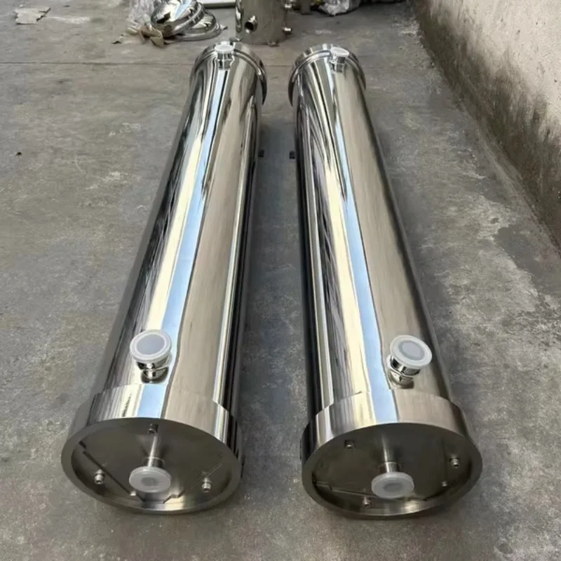 【Factory Price】Stainless Steel 8040 Seawater Ro Membrane Housing Seamless Industrial Water Treatment Membrane Shell for Water Tr
【Factory Price】Stainless Steel 8040 Seawater Ro Membrane Housing Seamless Industrial Water Treatment Membrane Shell for Water Tr