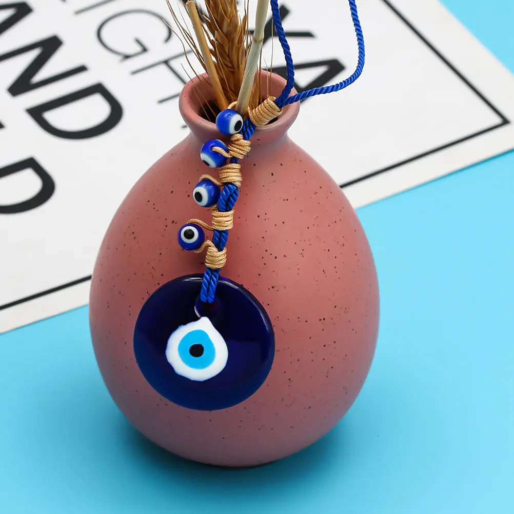2Pcs Blue Eye Pendant Glass Beads Amulet Diy Accessories Keychain Charms Decorative Car Hanging Home Accessories
2Pcs Blue Eye Pendant Glass Beads Amulet Diy Accessories Keychain Charms Decorative Car Hanging Home Accessories