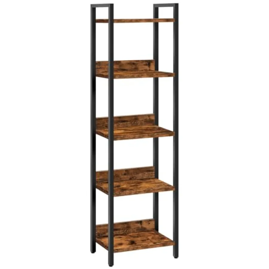 Bookshelf, Bookcase, Standing Book Shelf for Small Space, Storage Shelf Organizer, for Living Room, Bedroom, Study, Balcony, BK
Bookshelf, Bookcase, Standing Book Shelf for Small Space, Storage Shelf Organizer, for Living Room, Bedroom, Study, Balcony, BK