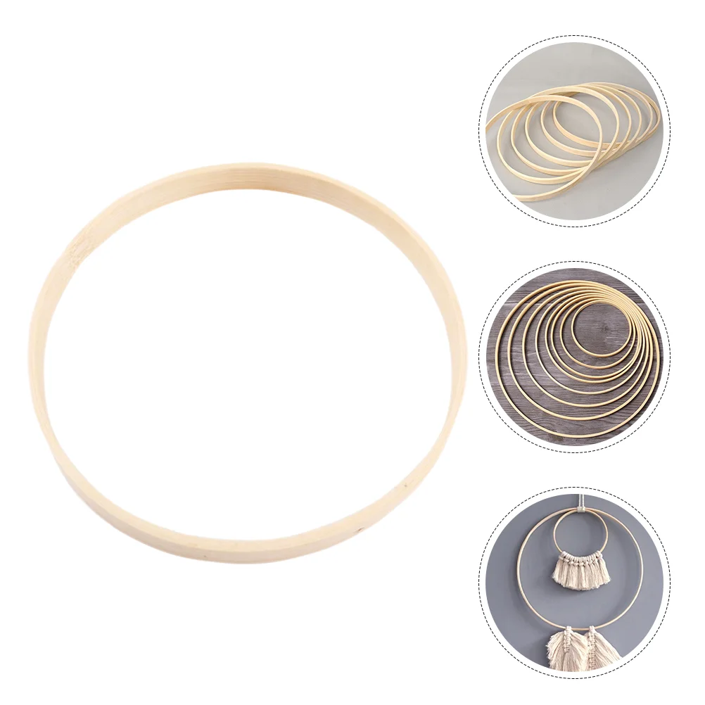 8 Pcs Wooden Bamboo Garland Hoop Dreamcatcher Hoops for Crafts Ring Circle Rings Floral Circles Base Embroidery Supply
8 Pcs Wooden Bamboo Garland Hoop Dreamcatcher Hoops for Crafts Ring Circle Rings Floral Circles Base Embroidery Supply