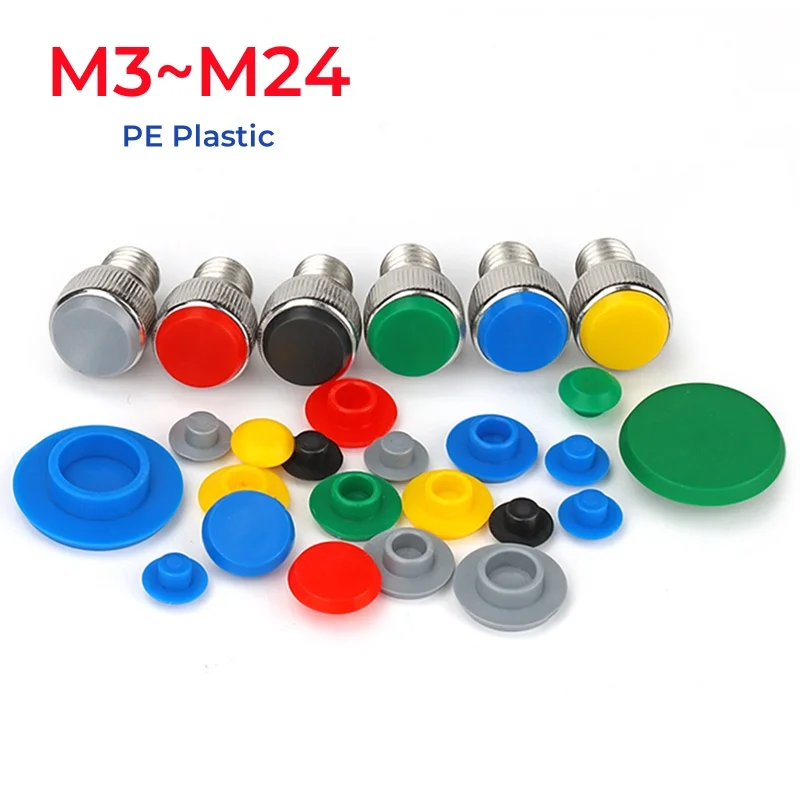 M3~M24 PE Plastic Hexagonal Socket Screw Protective Cover Dust Plug Decorative Cover Waterproof Cover Rust Proof Cap
M3~M24 PE Plastic Hexagonal Socket Screw Protective Cover Dust Plug Decorative Cover Waterproof Cover Rust Proof Cap