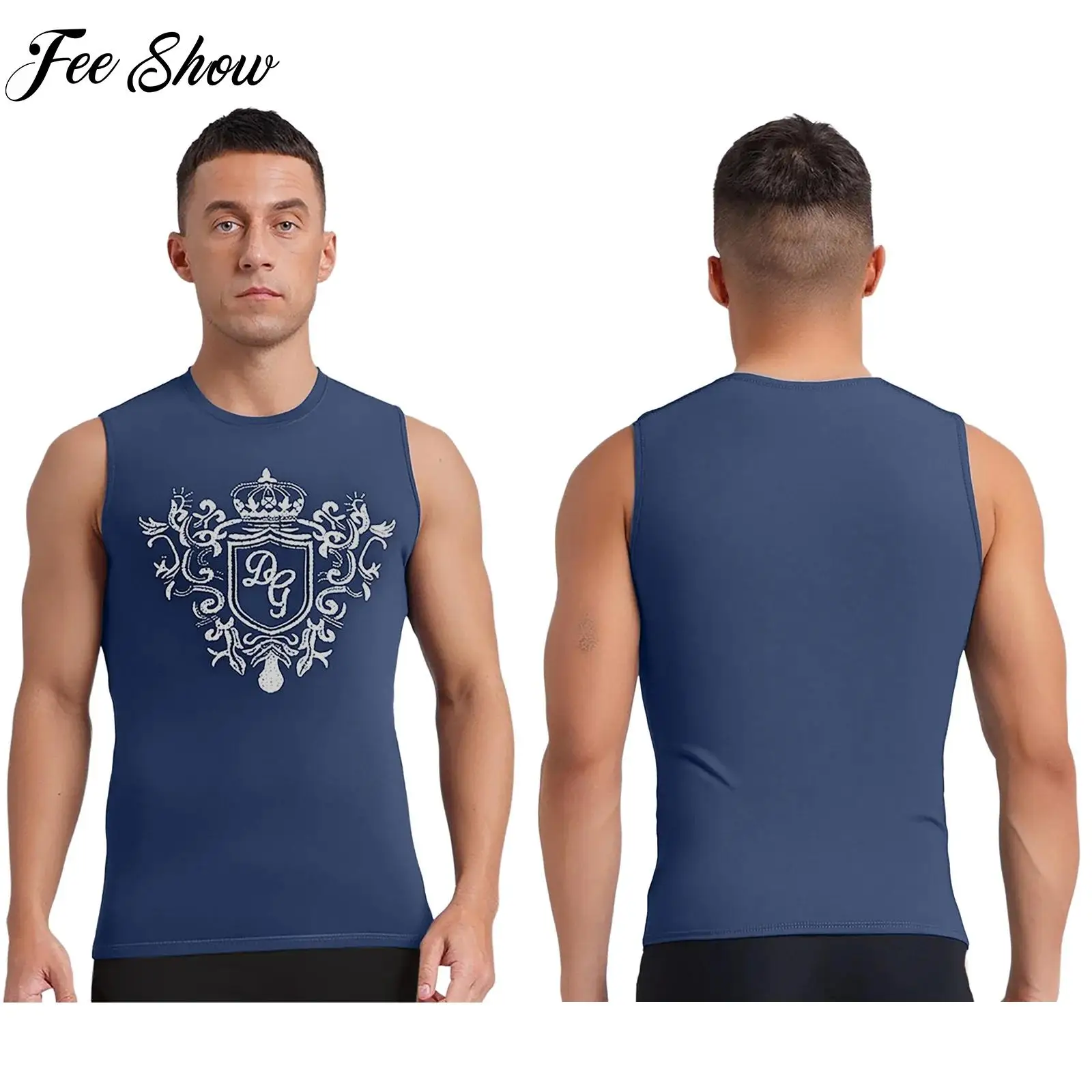 Men's Swimming Sleeveless Tops Quick Dry Gym Fitness T-shirt Moisture-Wicking Sports Vest for Workout Exercise Running Cycling
Men's Swimming Sleeveless Tops Quick Dry Gym Fitness T-shirt Moisture-Wicking Sports Vest for Workout Exercise Running Cycling