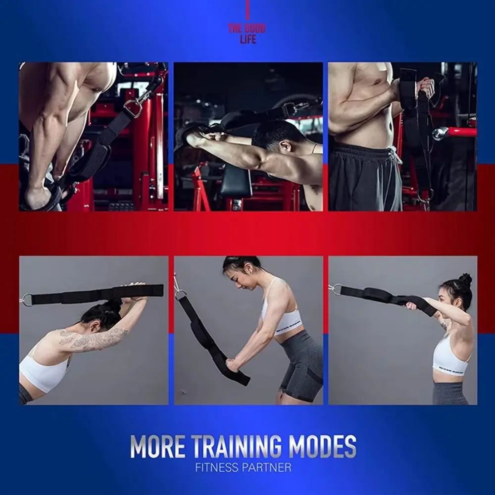 Anti-Slip Tricep Pull Down Rope Multi-Purpose Double Ring Fitness Tricep Rope Neoprene Pads Muscle Training Tricep Pulldown Rope
Anti-Slip Tricep Pull Down Rope Multi-Purpose Double Ring Fitness Tricep Rope Neoprene Pads Muscle Training Tricep Pulldown Rope