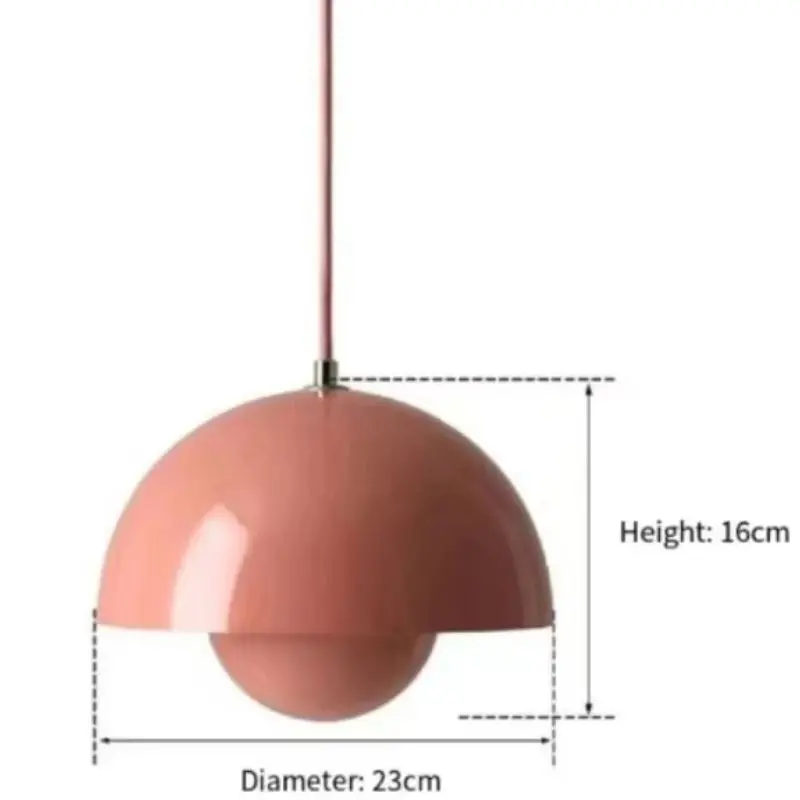 Nordic Creative Bedroom Study Island Terrace Single Head Combination Pendant Flower Bud Colorful LED Iron Pendant
Nordic Creative Bedroom Study Island Terrace Single Head Combination Pendant Flower Bud Colorful LED Iron Pendant