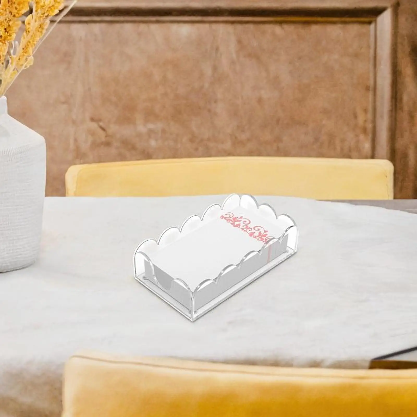 Acrylic Napkin Holder Hand Towel Tray for Countertop Dining Room Restaurant
Acrylic Napkin Holder Hand Towel Tray for Countertop Dining Room Restaurant