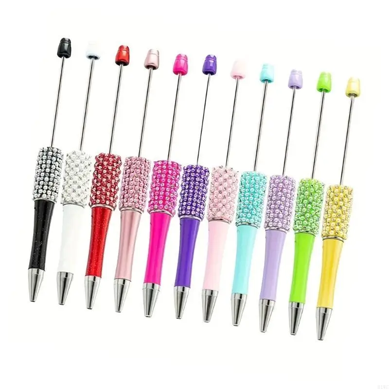11 Pcs DIY Beadable Ballpoint Pen Black Pen Rhinestones Bead Pen Writing Pen
11 Pcs DIY Beadable Ballpoint Pen Black Pen Rhinestones Bead Pen Writing Pen