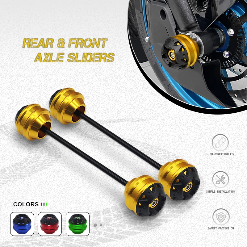 Motorcycle mt10 Falling Protection Pad Front Rear Axle Fork Wheel Crash Sliders Cap For MT-10 MT10 FZ10 2016-2022 2023 2024 2025
Motorcycle mt10 Falling Protection Pad Front Rear Axle Fork Wheel Crash Sliders Cap For MT-10 MT10 FZ10 2016-2022 2023 2024 2025