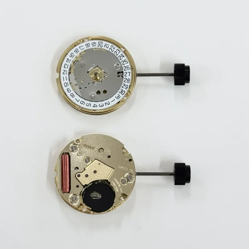 Parts are suitable for watch accessories ETA F03.412 instead of 956.112 gold machine, three-pin quartz movement
Parts are suitable for watch accessories ETA F03.412 instead of 956.112 gold machine, three-pin quartz movement