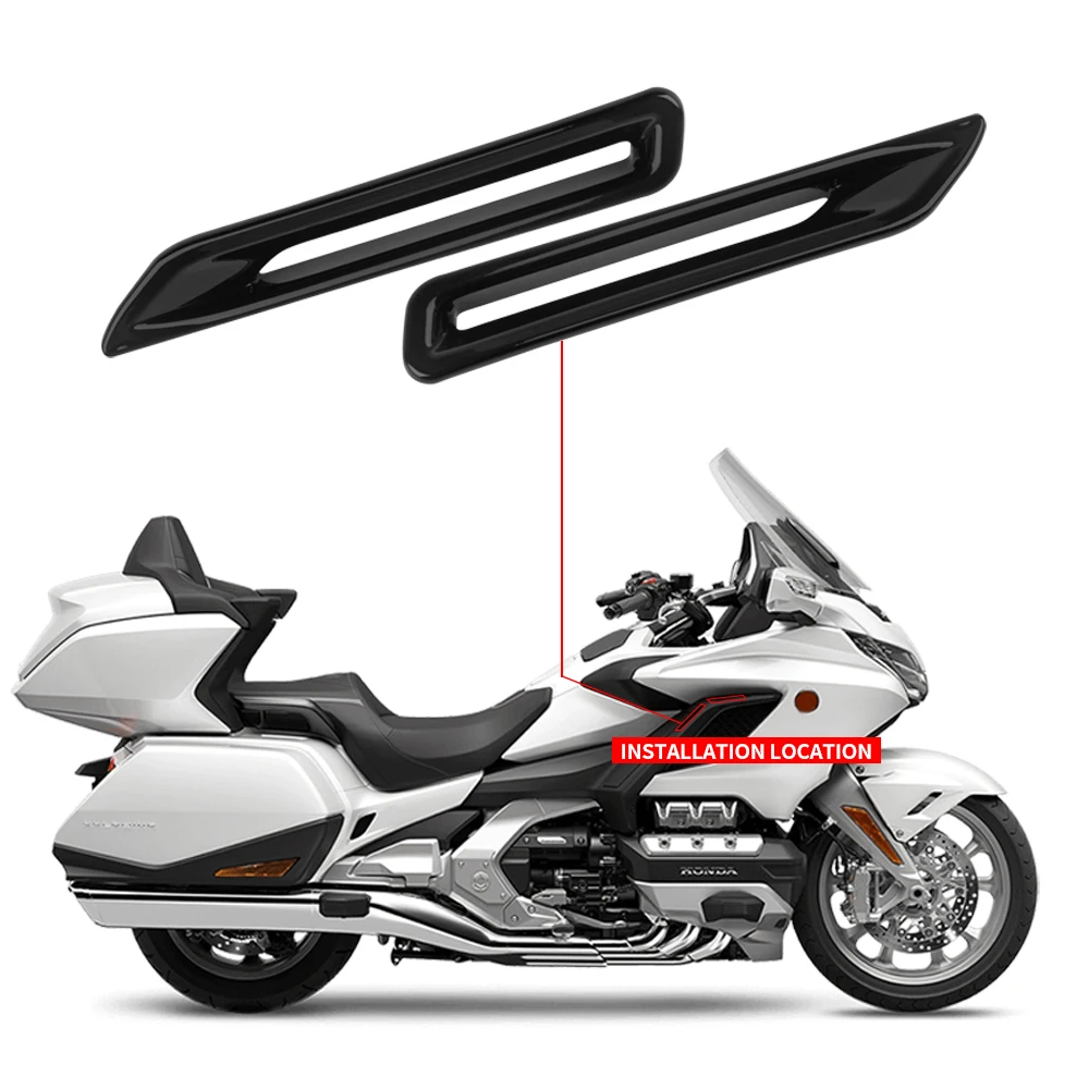 Black/Chrome Radiator Slot Trim Cover Decoration Kit Fit For Honda Gold Wing GL 1800 Tour DCT F6B GoldWing GL1800 2018-2026
Black/Chrome Radiator Slot Trim Cover Decoration Kit Fit For Honda Gold Wing GL 1800 Tour DCT F6B GoldWing GL1800 2018-2026