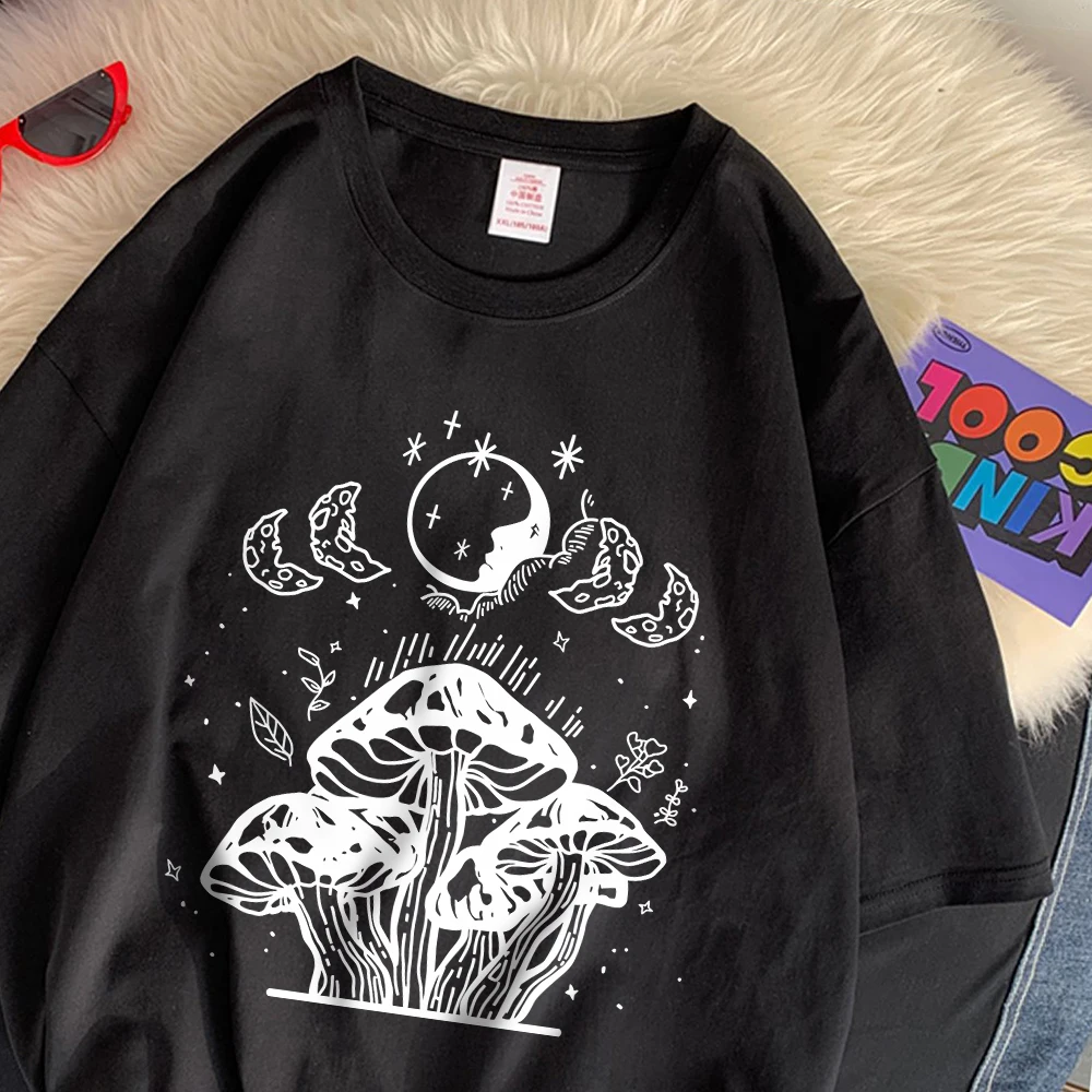 White Mushroom Pattern Printing Woman T-Shirt Fashion Versatile Tees Daily Comfortable Tops Casual Beautiful Short Sleeve
White Mushroom Pattern Printing Woman T-Shirt Fashion Versatile Tees Daily Comfortable Tops Casual Beautiful Short Sleeve