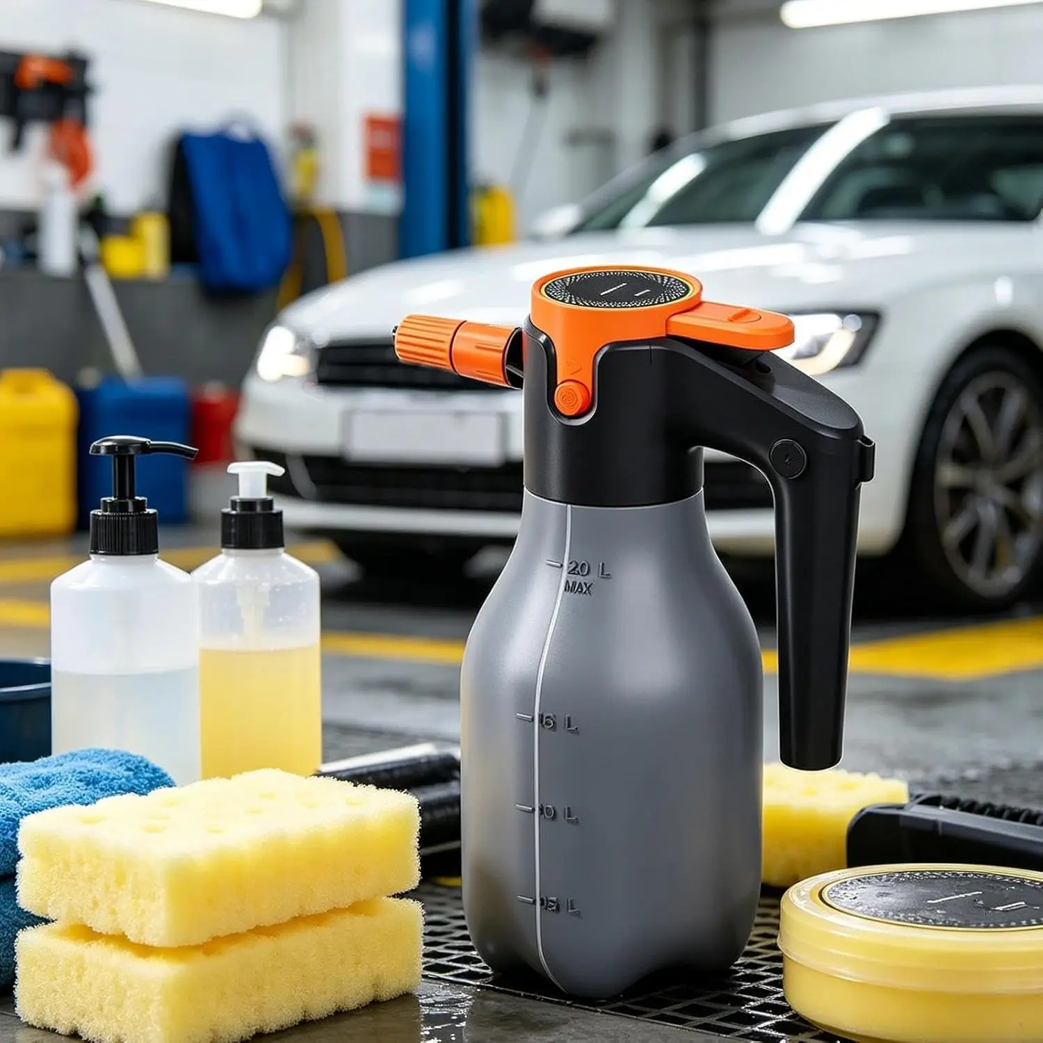 High Pressure Rechargeable Electric Foam Sprayer Washer Kit Car Detailing Tool Large Capacity Portable Outdoor Spray Bottle
High Pressure Rechargeable Electric Foam Sprayer Washer Kit Car Detailing Tool Large Capacity Portable Outdoor Spray Bottle
