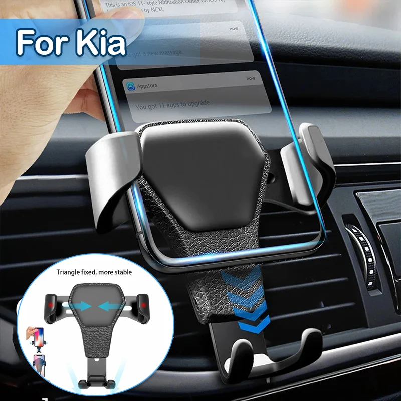 Car Styling Phone Holder Air Vent Accessories For Kia Niro 2016 2017 2018 2019 2020 2021 Auto-Clip Gravity Air Vent Mount
Car Styling Phone Holder Air Vent Accessories For Kia Niro 2016 2017 2018 2019 2020 2021 Auto-Clip Gravity Air Vent Mount