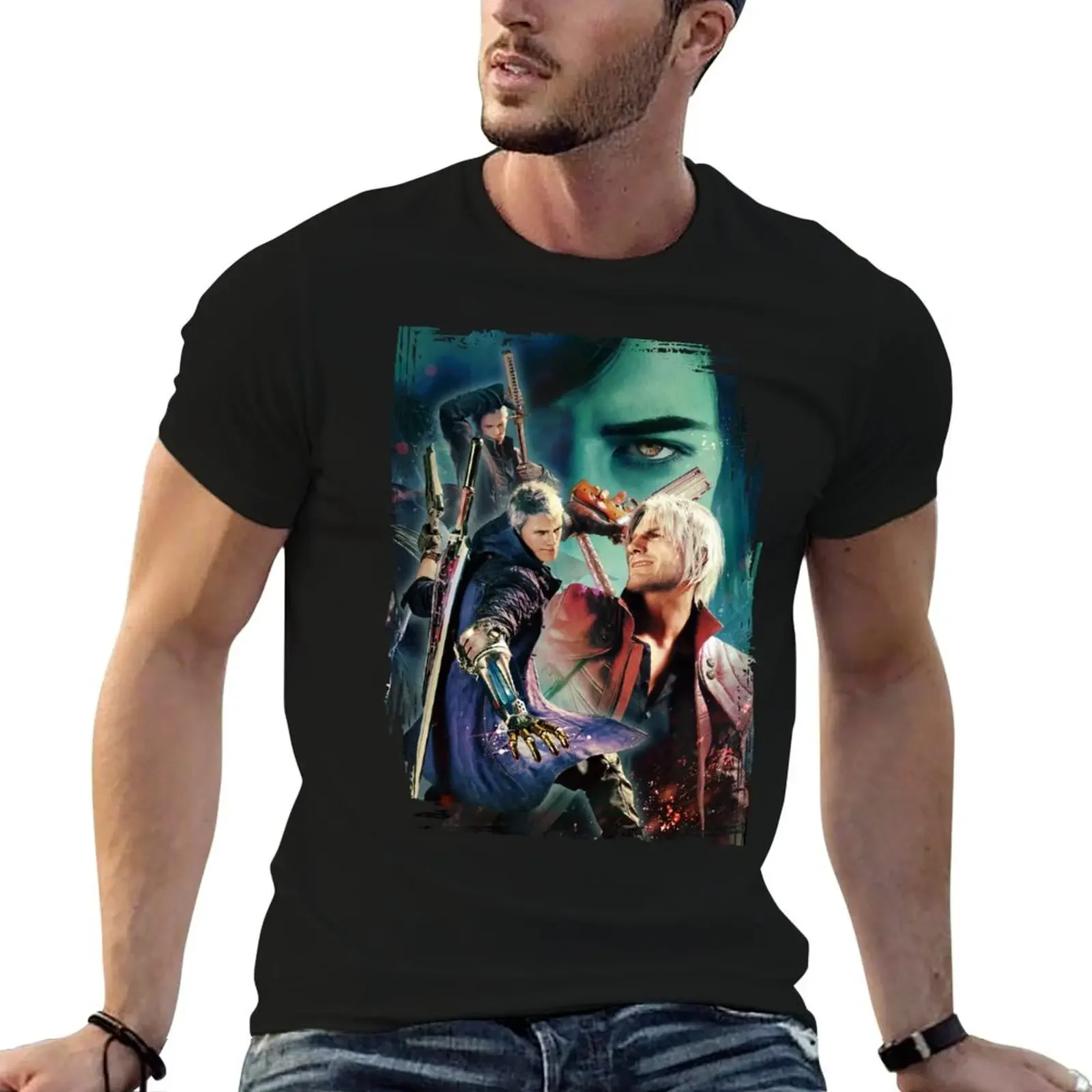 DMC 5 - Original Cover T-Shirt luxury t-shirt man clothes rapper graphic tees mens clothes
DMC 5 - Original Cover T-Shirt luxury t-shirt man clothes rapper graphic tees mens clothes