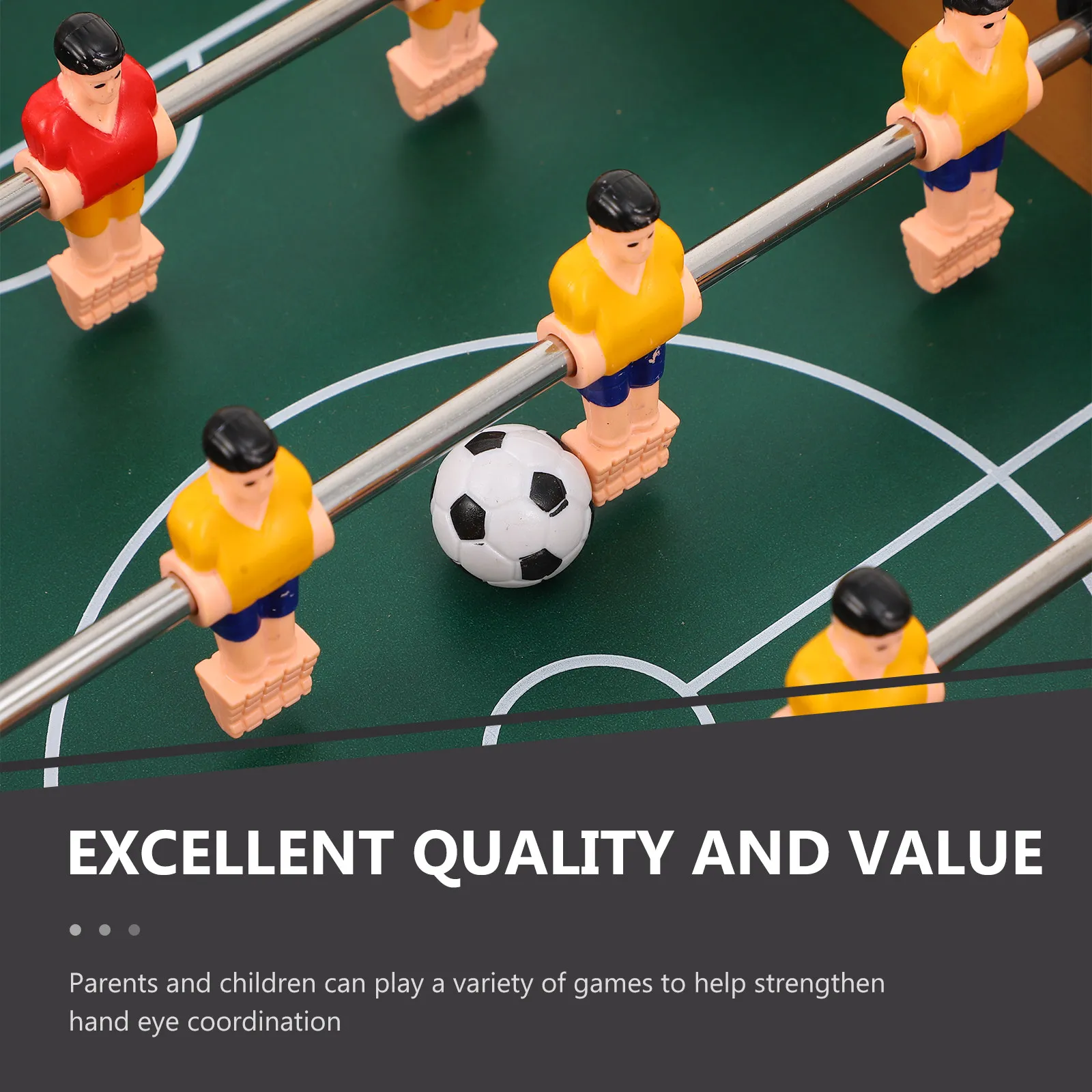 1Pcs Interactive Parent-Child Desktop Football Game Compact Fun Soccer Desktop Plaything to Improve Hand-Eye Coordination
1Pcs Interactive Parent-Child Desktop Football Game Compact Fun Soccer Desktop Plaything to Improve Hand-Eye Coordination