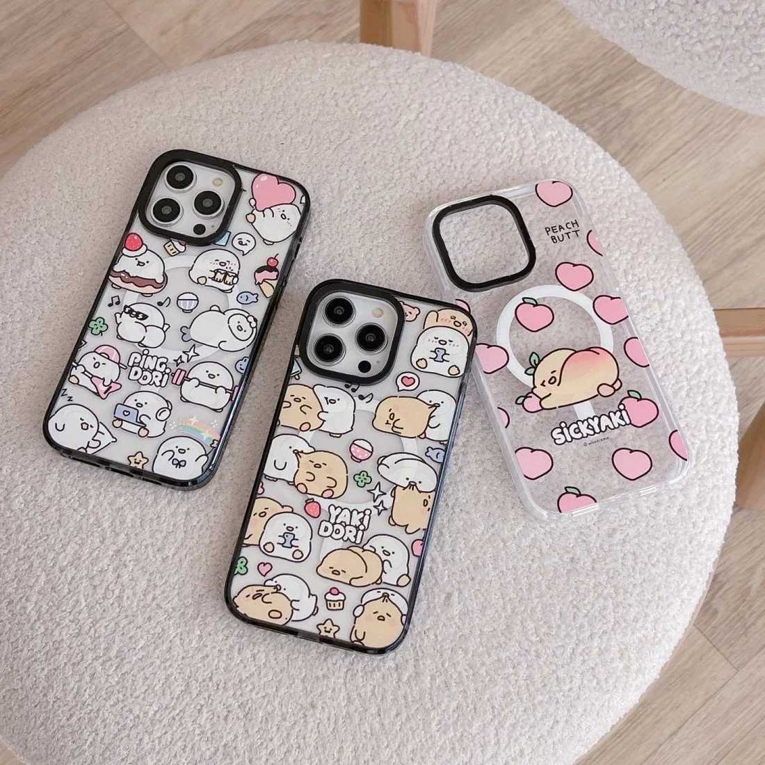 Full Screen Cartoon Chicken Magsafe Acrylic Phone Case Cover for IPhone 11 12 13 14 15 Pro Max Case for IPhone 15 Pro Max
Full Screen Cartoon Chicken Magsafe Acrylic Phone Case Cover for IPhone 11 12 13 14 15 Pro Max Case for IPhone 15 Pro Max