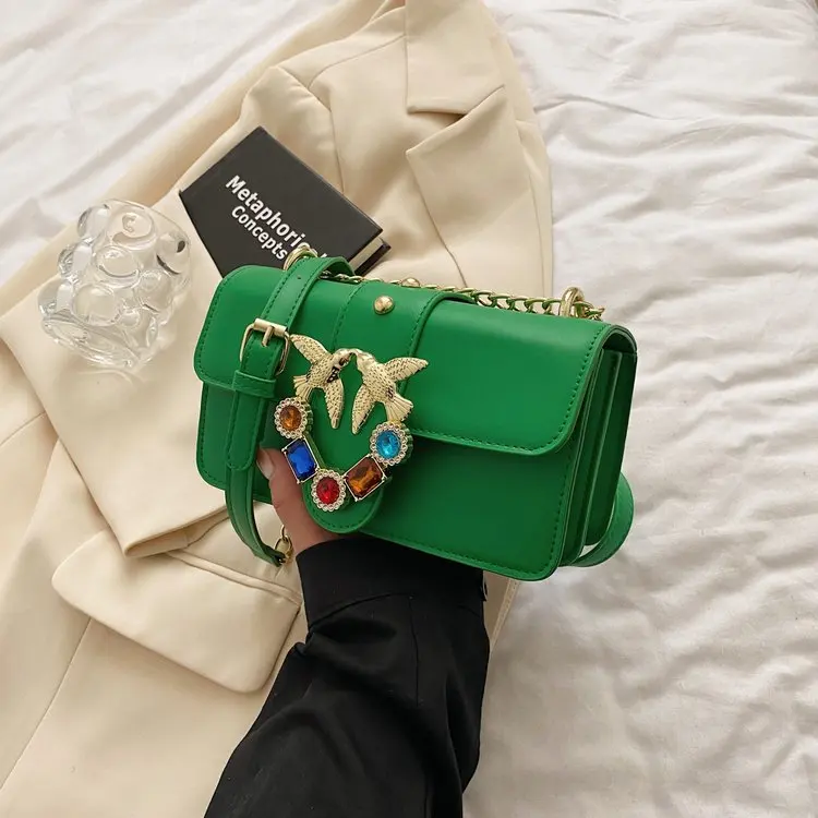 2026 New Vintage Swallow Design Bag, Genuine Leather Chain Strap Adjustable Shoulder Crossbody Bag Retro Elegant Purse
2026 New Vintage Swallow Design Bag, Genuine Leather Chain Strap Adjustable Shoulder Crossbody Bag Retro Elegant Purse