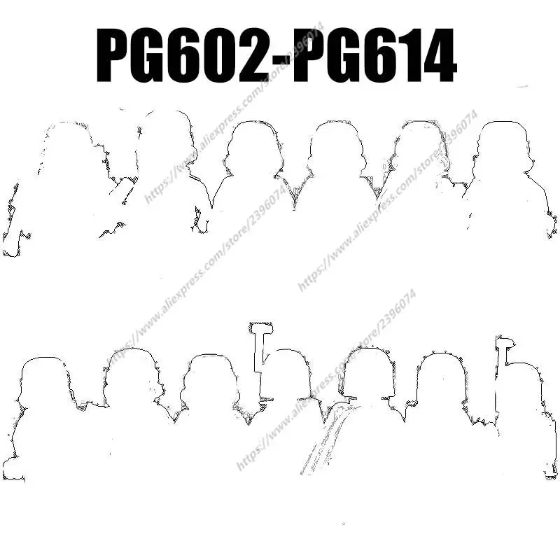 PG602-PG614 Action Figures Movie accessories Building Blocks Bricks toys PG603 PG604 PG605 PG606 PG607 PG608 PG609 PG610 PG613
PG602-PG614 Action Figures Movie accessories Building Blocks Bricks toys PG603 PG604 PG605 PG606 PG607 PG608 PG609 PG610 PG613