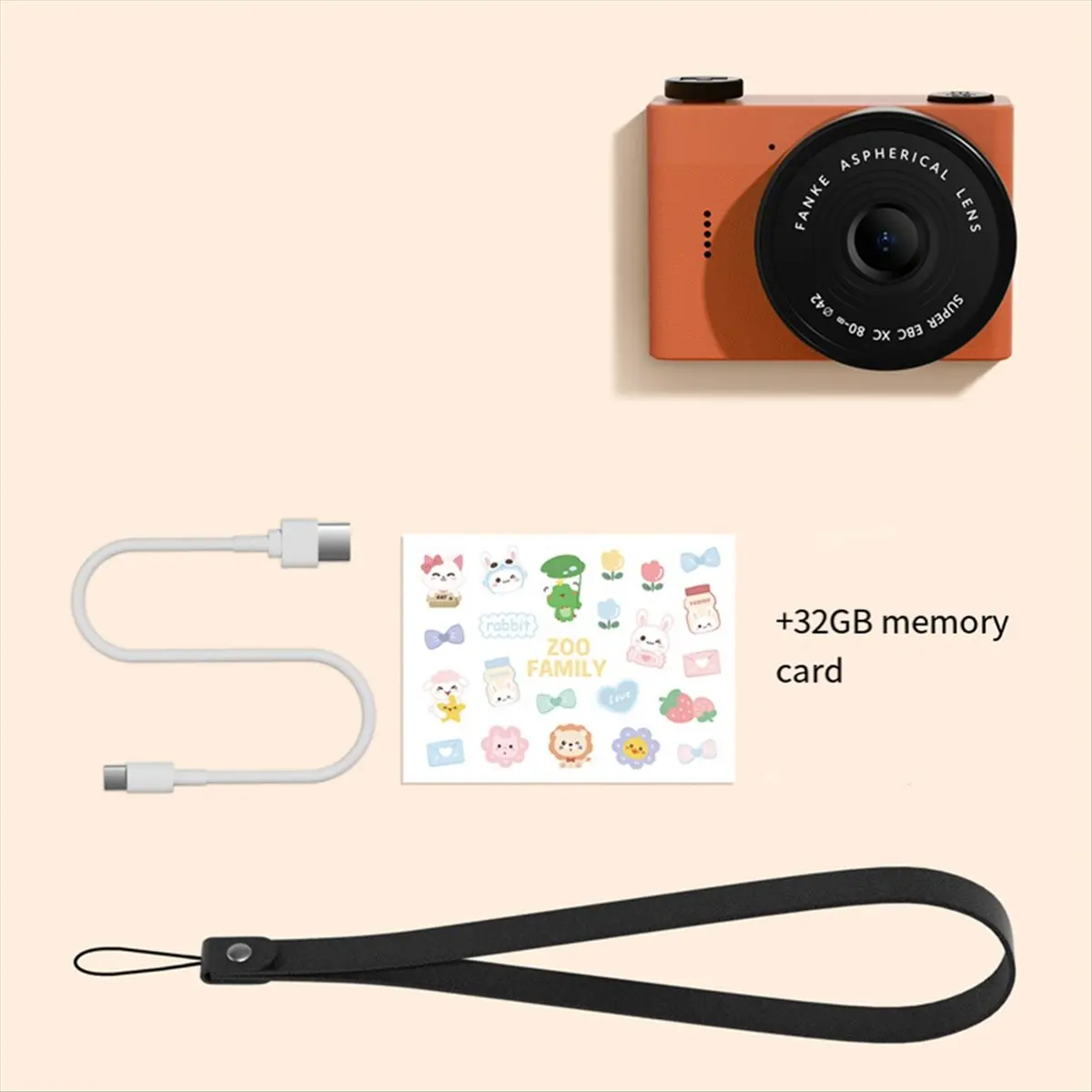 N05R Small Digital Camera Mini Video Cam Photography Point Camera Christmas Toys for Children Kids New Year Gift Camcorder
N05R Small Digital Camera Mini Video Cam Photography Point Camera Christmas Toys for Children Kids New Year Gift Camcorder