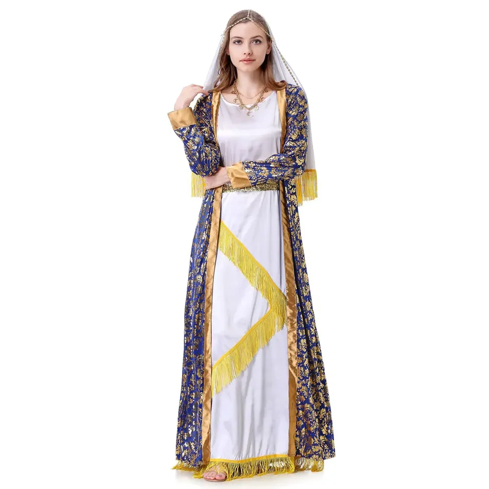 Halloween Purim Carnival Party Jesus The Virgin Mary Nun Cosplay Costume Ancient Greek Mythology Goddess Princess Dress
Halloween Purim Carnival Party Jesus The Virgin Mary Nun Cosplay Costume Ancient Greek Mythology Goddess Princess Dress