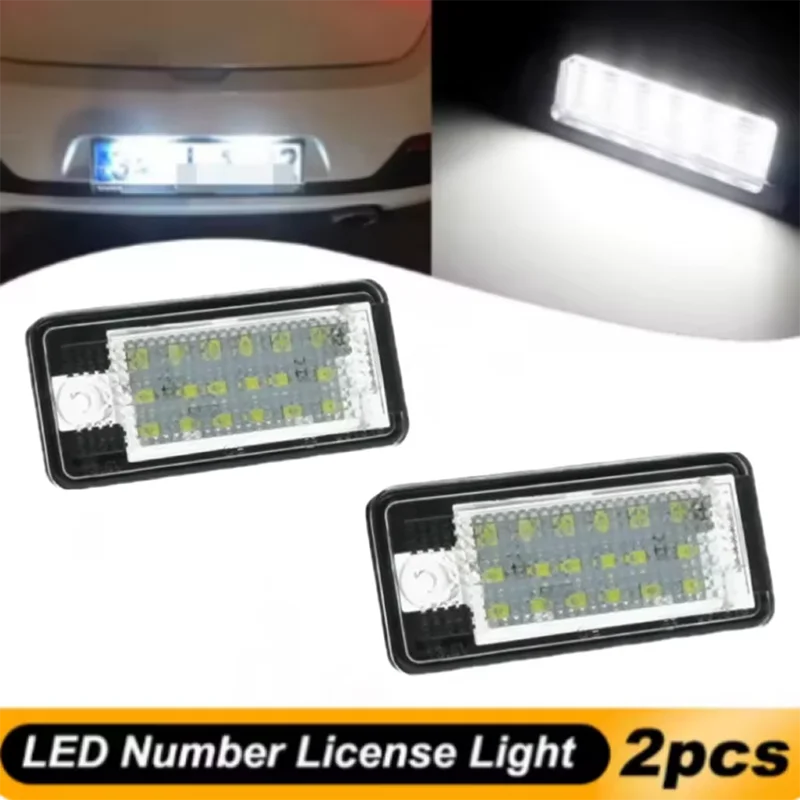 ANGRONG 2pcs White LED License Number PlateLight Lamps For Audi A3 A4 A6 A8 B6 B7 Q7 License plate light LED Bulbs Luces led
ANGRONG 2pcs White LED License Number PlateLight Lamps For Audi A3 A4 A6 A8 B6 B7 Q7 License plate light LED Bulbs Luces led