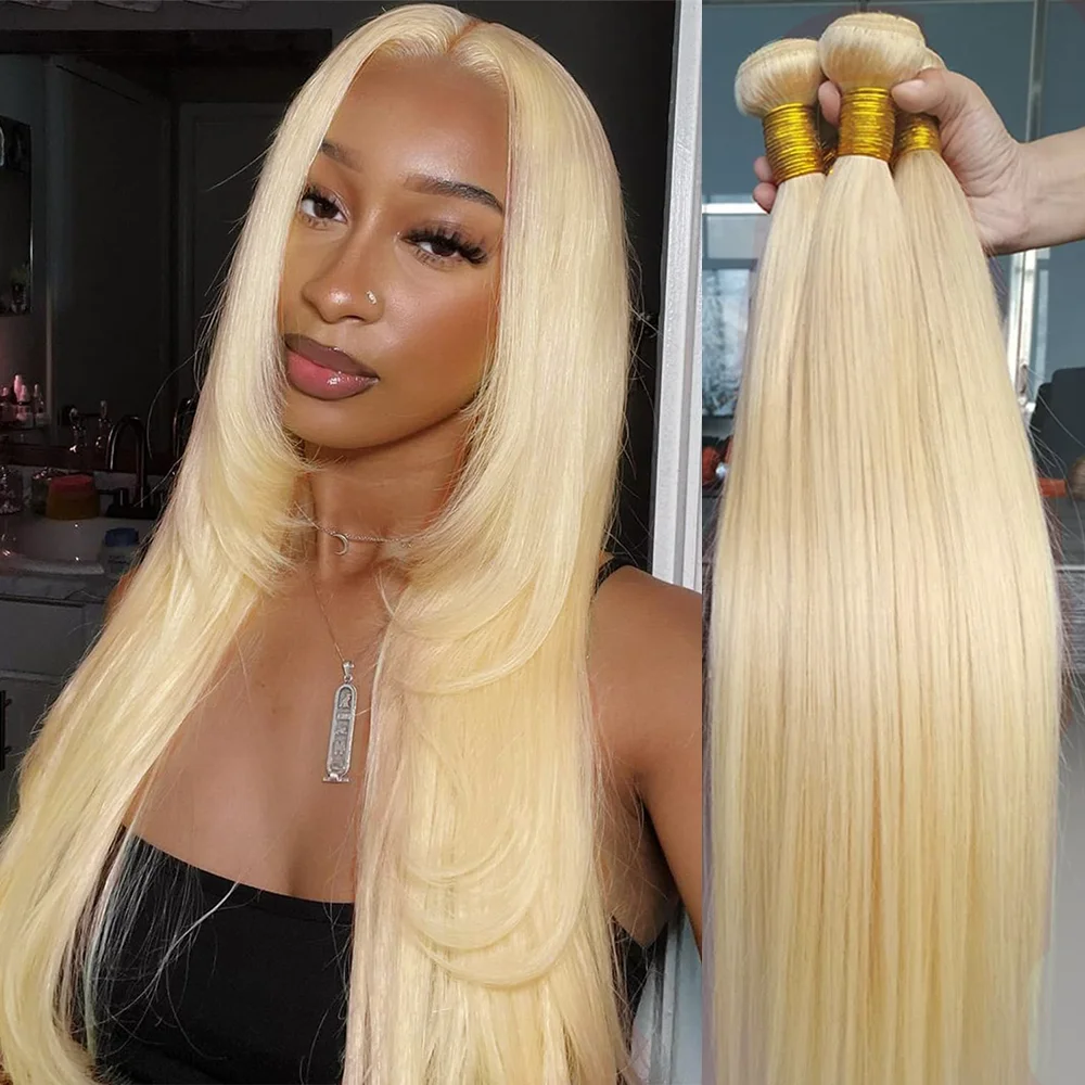 Пучки светлых человеческих волос 613, пучки человеческих волос, прямые светлые волосы, пучки для женщин, волосы Remy с двойным утком, 1/3/4 шт. 
Пучки светлых человеческих волос 613, пучки человеческих волос, прямые светлые волосы, пучки для женщин, волосы Remy с двойным утком, 1/3/4 шт.