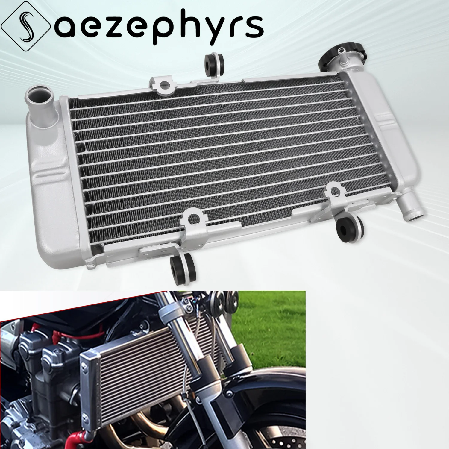 Motorcycle Aluminum Radiator Cooler Water Tank For Honda CBR250R CBR300R CB300F ABS 2011-2022 2015-2022 Engine Cooling Parts
Motorcycle Aluminum Radiator Cooler Water Tank For Honda CBR250R CBR300R CB300F ABS 2011-2022 2015-2022 Engine Cooling Parts