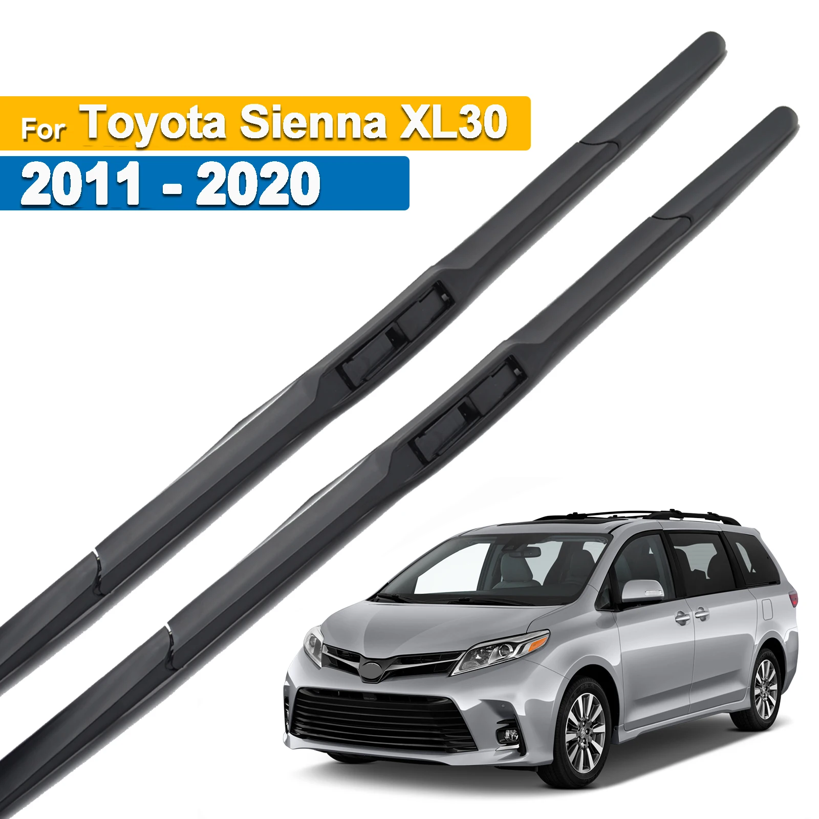 Erick's Wiper LHD Front Wiper Blades For Toyota Sienna XL30 2011 - 2020 Windshield Windscreen Window Rain Brushes 26"+20"
Erick's Wiper LHD Front Wiper Blades For Toyota Sienna XL30 2011 - 2020 Windshield Windscreen Window Rain Brushes 26"+20"
