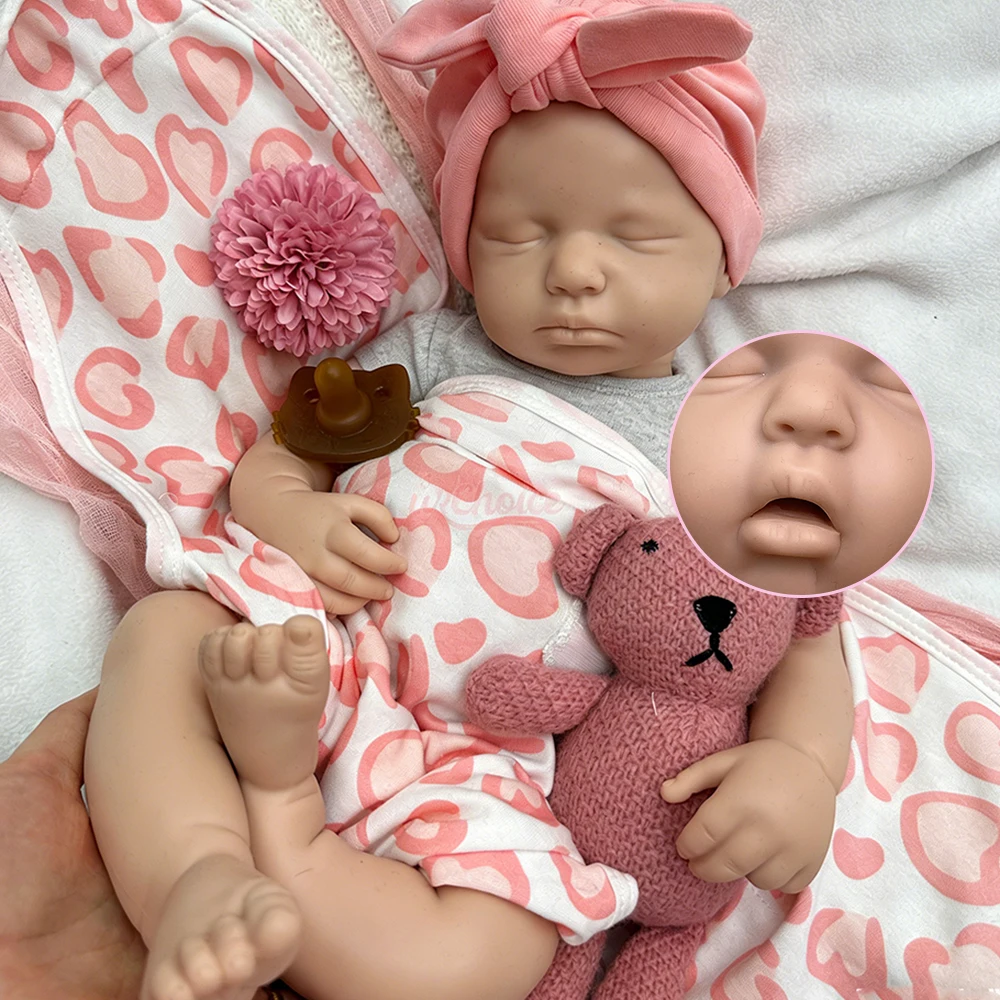 Гибкие конечности и голова, 50 см, Лулу, полнотелая силиконовая кукла-реборн (девочка/мальчик), реалистичная, утяжеленная, для обучения уходу за новорожденными
Гибкие конечности и голова, 50 см, Лулу, полнотелая силиконовая кукла-реборн (девочка/мальчик), реалистичная, утяжеленная, для обучения уходу за новорожденными