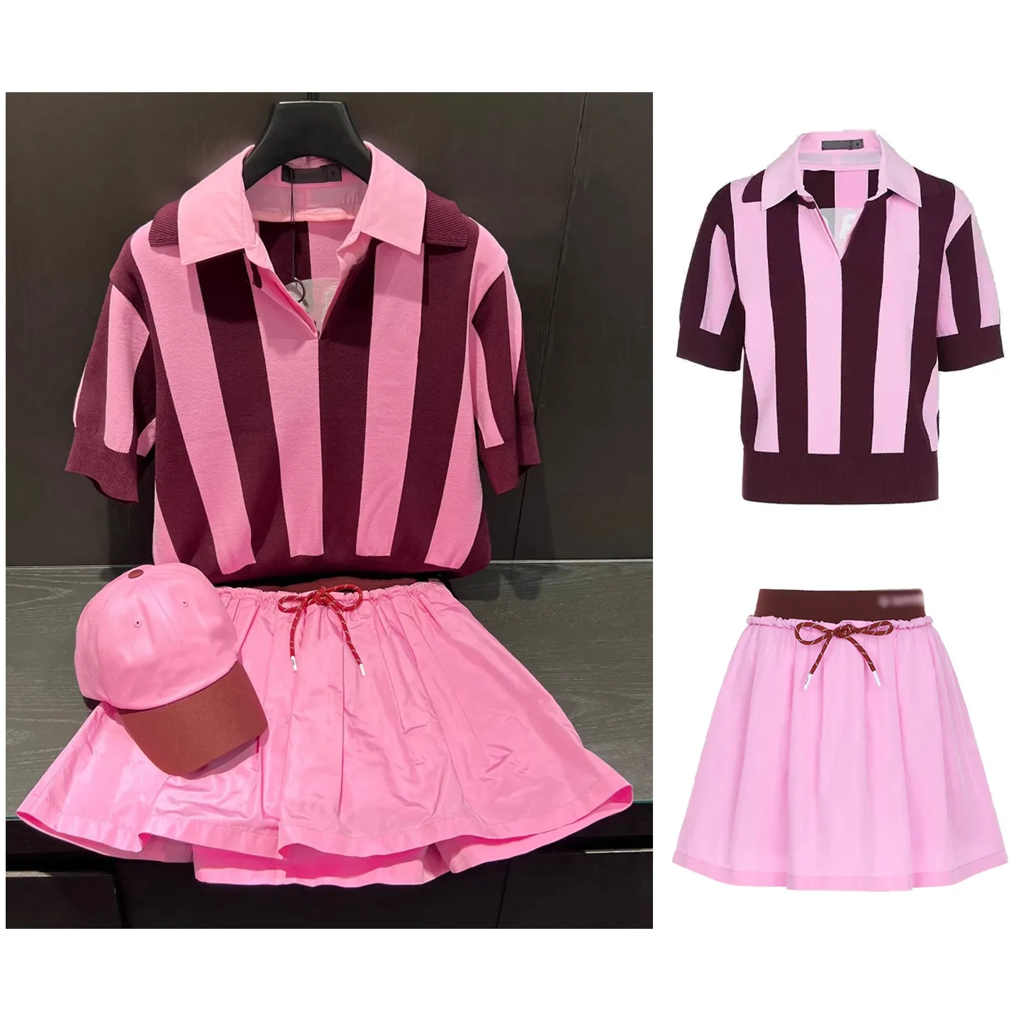 Летняя женская юбка для гольфа 2026: эластичный пояс, на шнурке, скромный крой, подчеркивающий фигуру силуэт, универсальная, розовая плиссированная юбка
Летняя женская юбка для гольфа 2026: эластичный пояс, на шнурке, скромный крой, подчеркивающий фигуру силуэт, универсальная, розовая плиссированная юбка