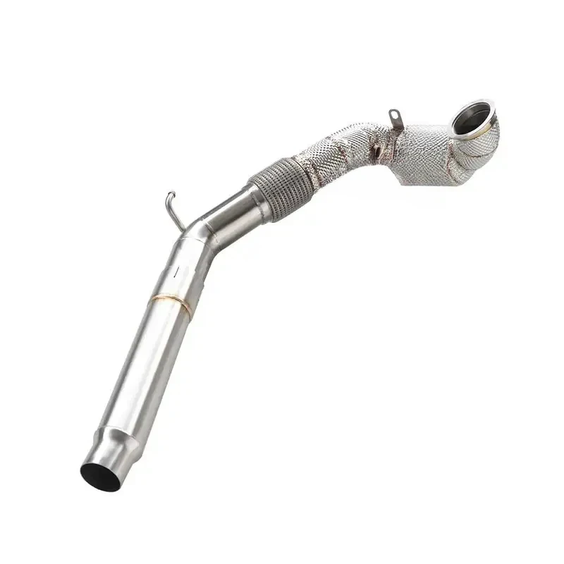 SS304 High Flow Exhaust Downpipe With Heat Shield Fit 2.0T 2015-2020 High Performance
SS304 High Flow Exhaust Downpipe With Heat Shield Fit 2.0T 2015-2020 High Performance