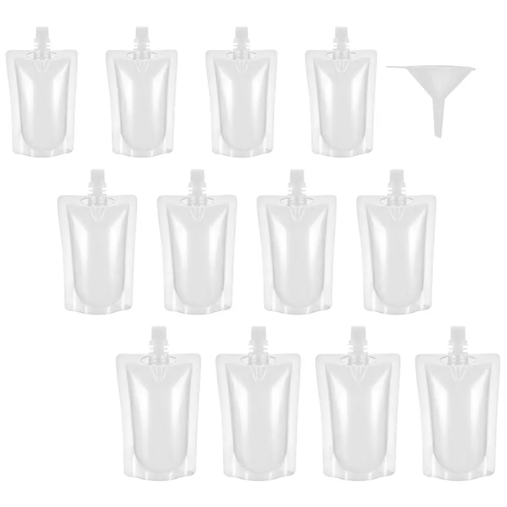 1 set Beverage Sealed Bags 11x17cm 12x18cm 13x19cm Reusable Flask Portable Juice Pouches Drink Containers Leakproof Storage
1 set Beverage Sealed Bags 11x17cm 12x18cm 13x19cm Reusable Flask Portable Juice Pouches Drink Containers Leakproof Storage