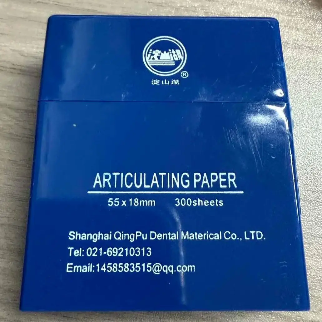300 листов стоматологической артикуляционной бумаги, изделия для стоматологической лаборатории, уход за зубами, синие/красные полоски 
300 листов стоматологической артикуляционной бумаги, изделия для стоматологической лаборатории, уход за зубами, синие/красные полоски