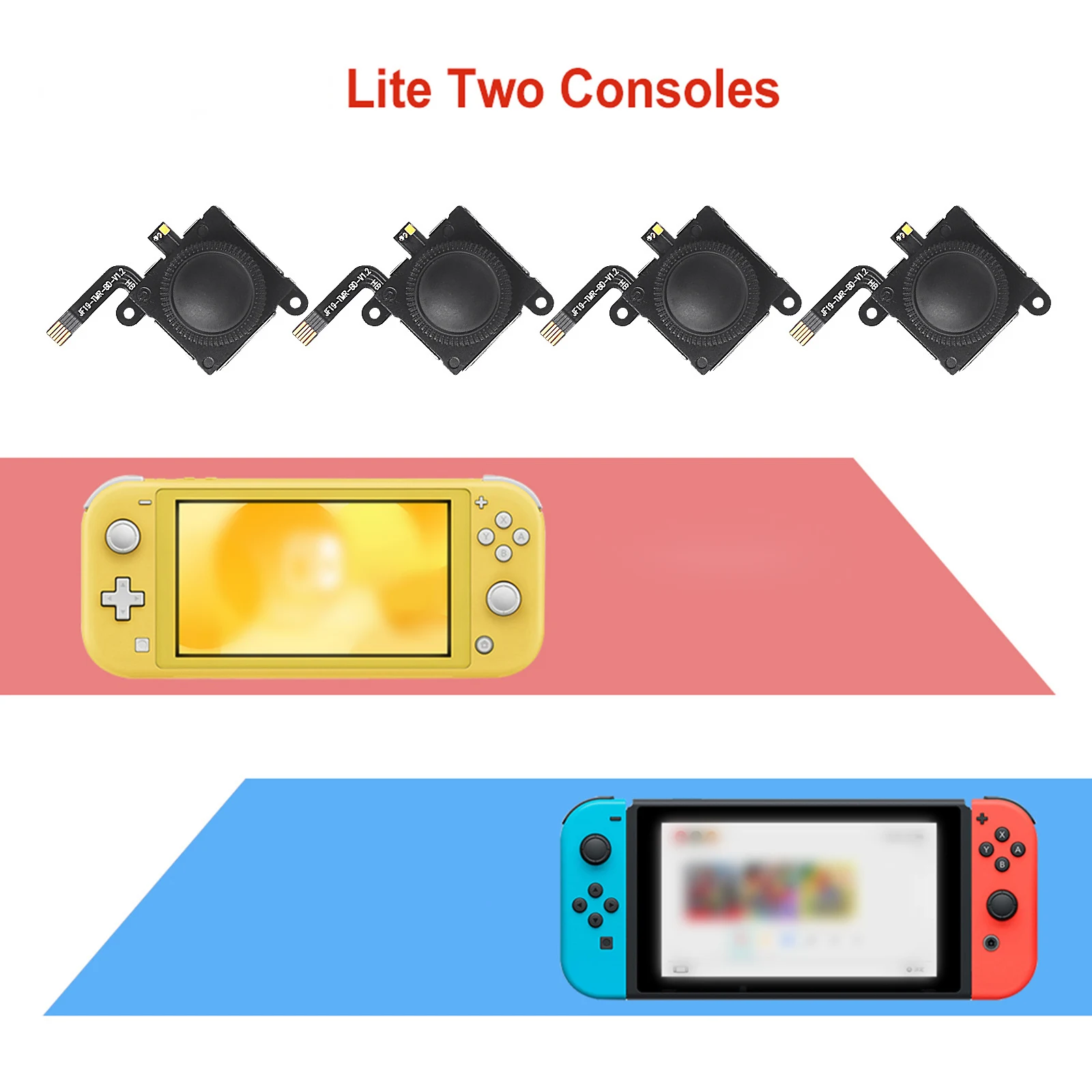 TMR Sensing Joystick Replacement Analog Thumbstick TMR Electromagnetic Joystick Analog Joystick for Switch Joy-Con
TMR Sensing Joystick Replacement Analog Thumbstick TMR Electromagnetic Joystick Analog Joystick for Switch Joy-Con