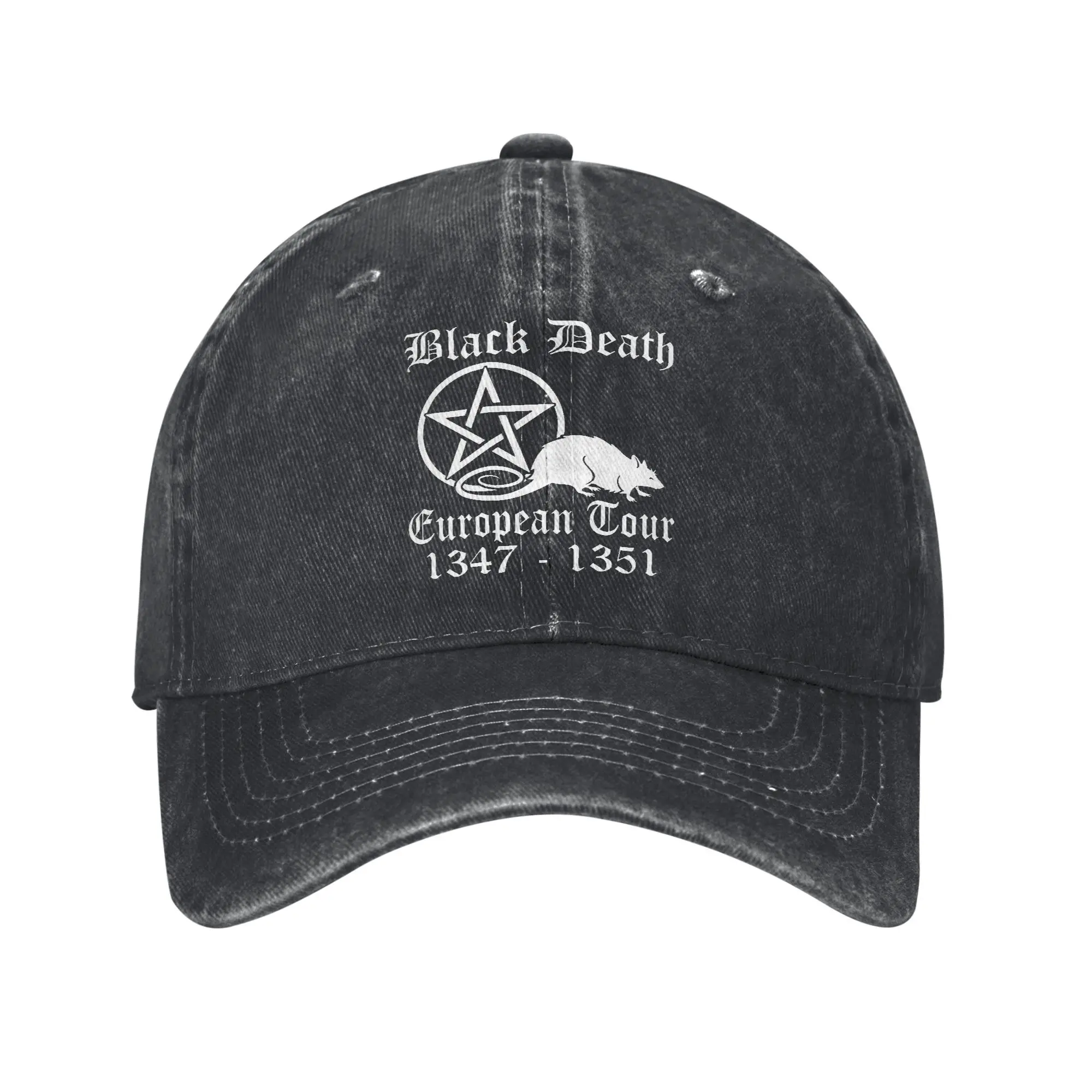 Black Death European Tour Funny Band Sun Baseball Cap Fashion Men Adult Hot Sale Print Outdoor Sport Snapback Cap Birthday Gift
Black Death European Tour Funny Band Sun Baseball Cap Fashion Men Adult Hot Sale Print Outdoor Sport Snapback Cap Birthday Gift