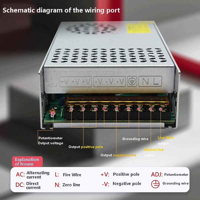 Dc switching power supply 12V800W full power AC110/220V to DC12V to 72V industrial equipment motor transformer
Dc switching power supply 12V800W full power AC110/220V to DC12V to 72V industrial equipment motor transformer