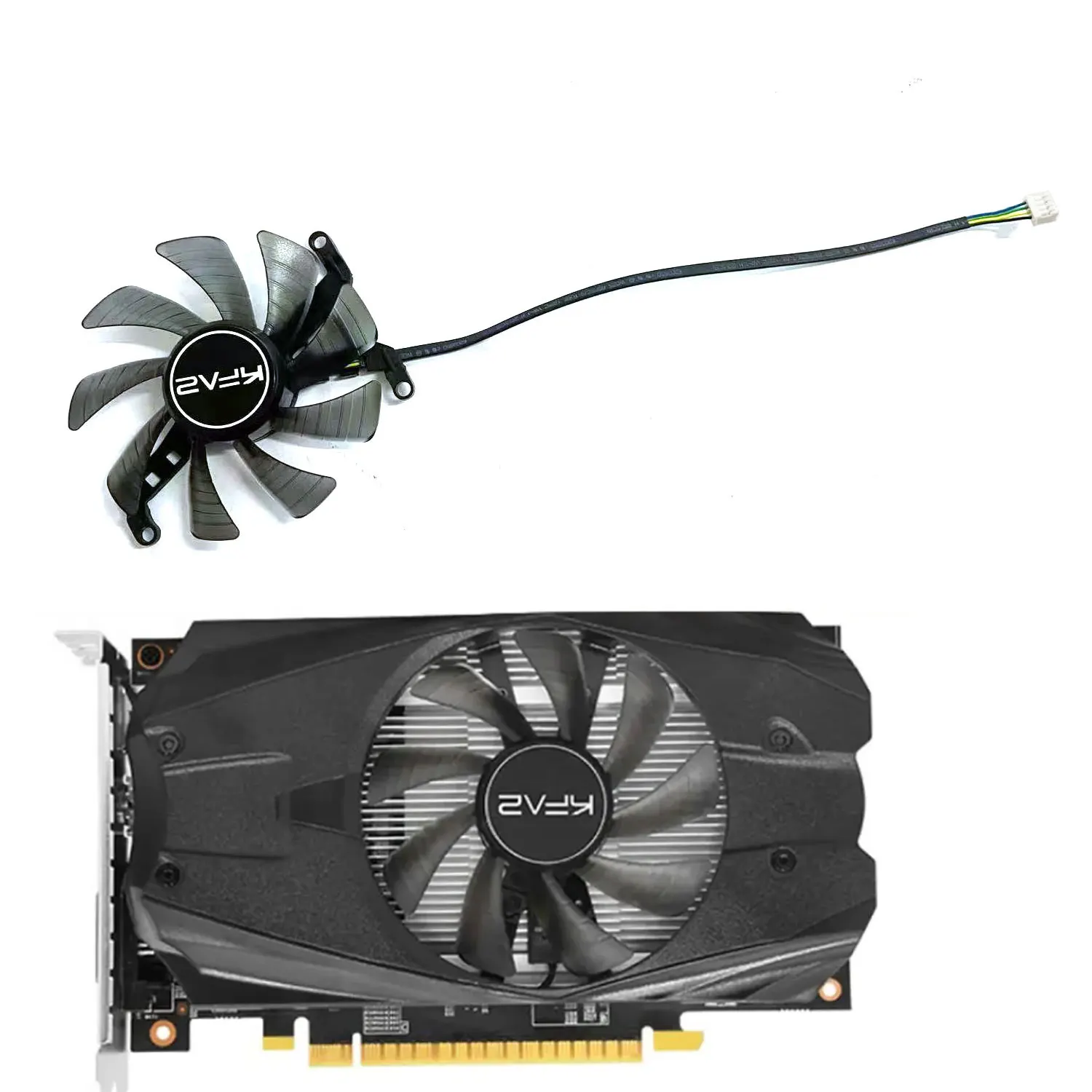 New 85MM 4PIN T129215SM T129215DM GTX1050 GPU fan for GALAXY GEFORCE GTX1050 OC graphics card cooling
New 85MM 4PIN T129215SM T129215DM GTX1050 GPU fan for GALAXY GEFORCE GTX1050 OC graphics card cooling