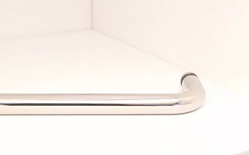 Chrome 24 Inch Single Towel Bar For Frameless Shower Door With 1/2 Inch Mounting Hole
Chrome 24 Inch Single Towel Bar For Frameless Shower Door With 1/2 Inch Mounting Hole