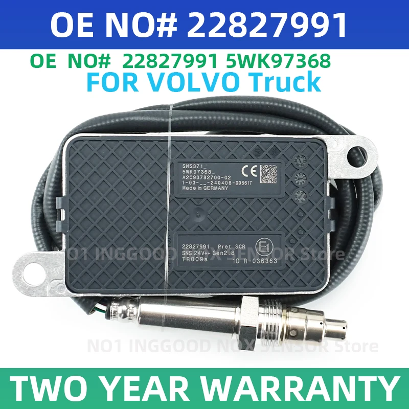 5WK97368 A2C93782700-02 22827991 5WK9 7368 2231598 Original New Nitrogen Oxygen Sensor Nox Sensor For VOLVO Truck
5WK97368 A2C93782700-02 22827991 5WK9 7368 2231598 Original New Nitrogen Oxygen Sensor Nox Sensor For VOLVO Truck