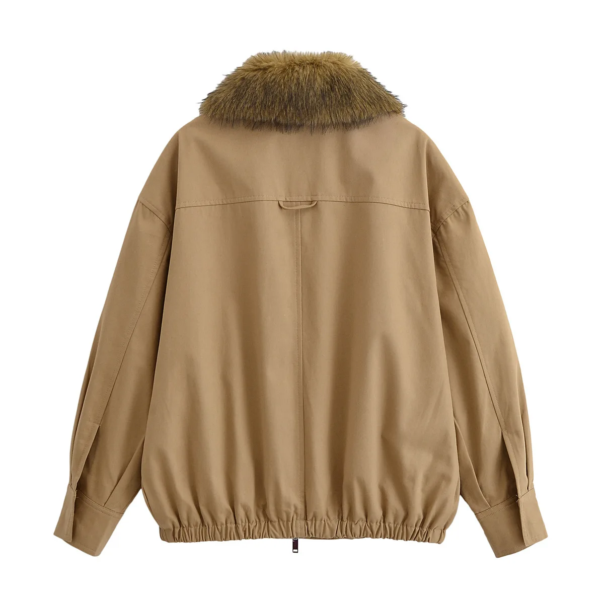 For Autumn Season Comfortable Fit Fashionable Casual Women's Jacket with Detachable Fur Collar Street Style Polyester Coat
For Autumn Season Comfortable Fit Fashionable Casual Women's Jacket with Detachable Fur Collar Street Style Polyester Coat