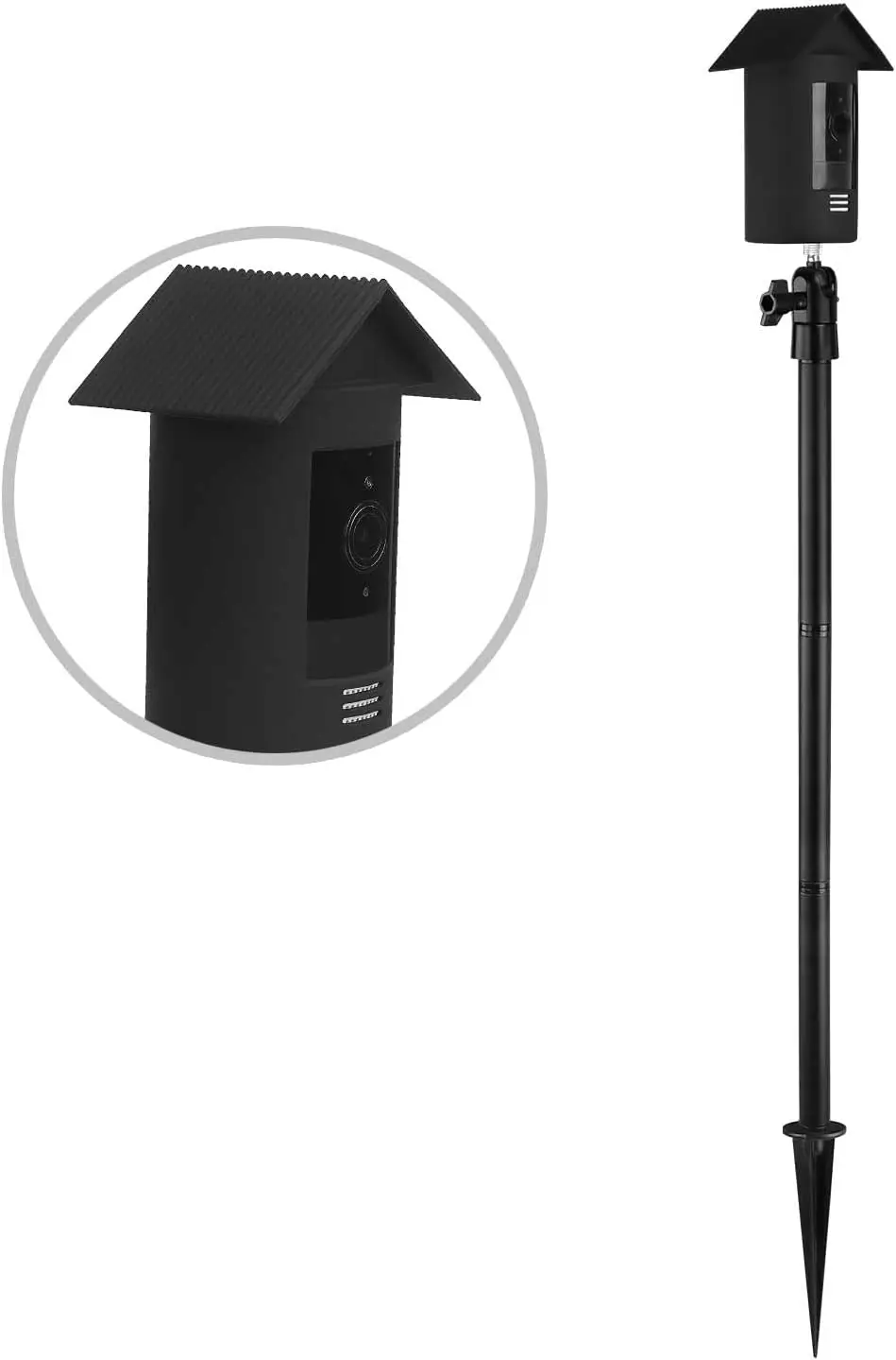 Ground Stake Mount for Ring Stick Up Cam Battery 3rd Gen with Silicone Skin, Adjustable Height for Outdoor Security Camera
Ground Stake Mount for Ring Stick Up Cam Battery 3rd Gen with Silicone Skin, Adjustable Height for Outdoor Security Camera