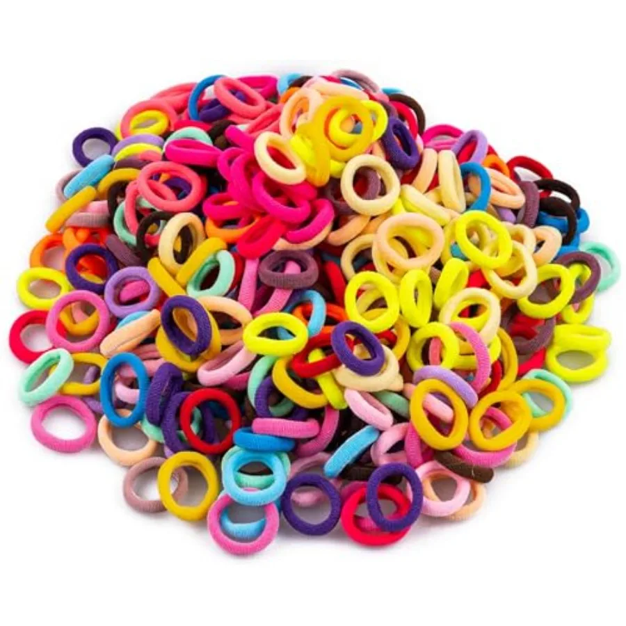 350 PCS Multicolor Cotton Hair Ties Small Baby Hair Elastics for and Girls, No Crease Finger Ponytail Holders 20 Colors
350 PCS Multicolor Cotton Hair Ties Small Baby Hair Elastics for and Girls, No Crease Finger Ponytail Holders 20 Colors